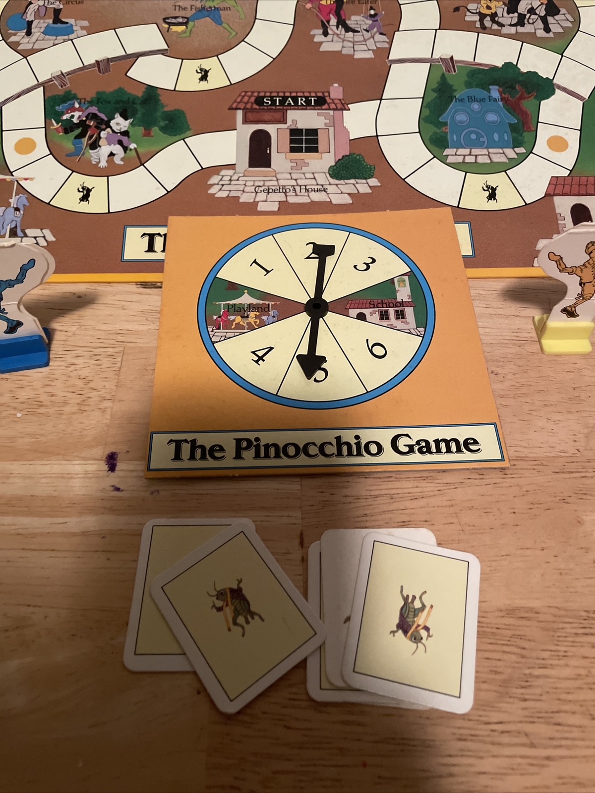 THE PINOCCHIO GAME BY UNIVERSITY RARE 1990 NO. UG 1252 COMPLETE!