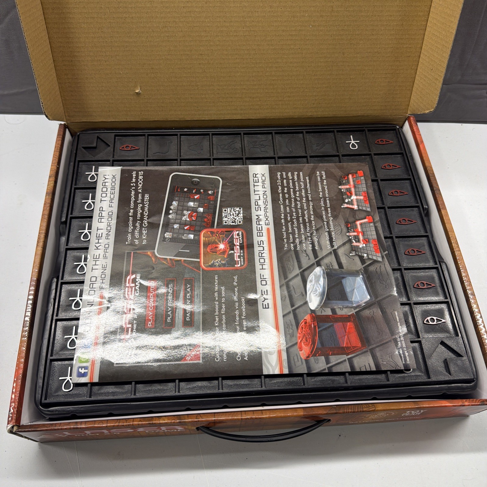 Laser Khet 2.0 Board Game Mensa Select ThinkFun Complete Tested