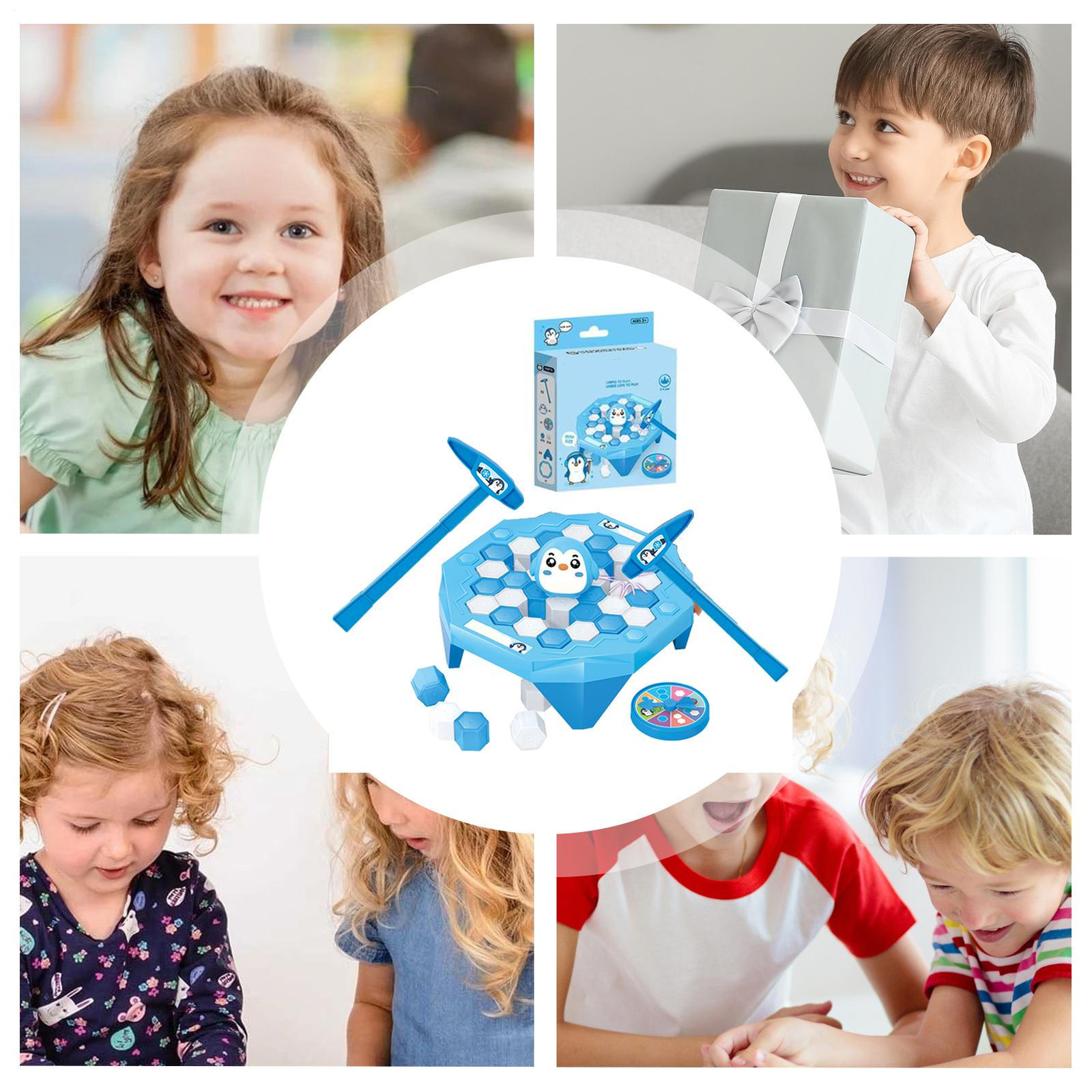 Save Penguin Peril Don’t Break The Ice Challenge Kids Children Family Board Game