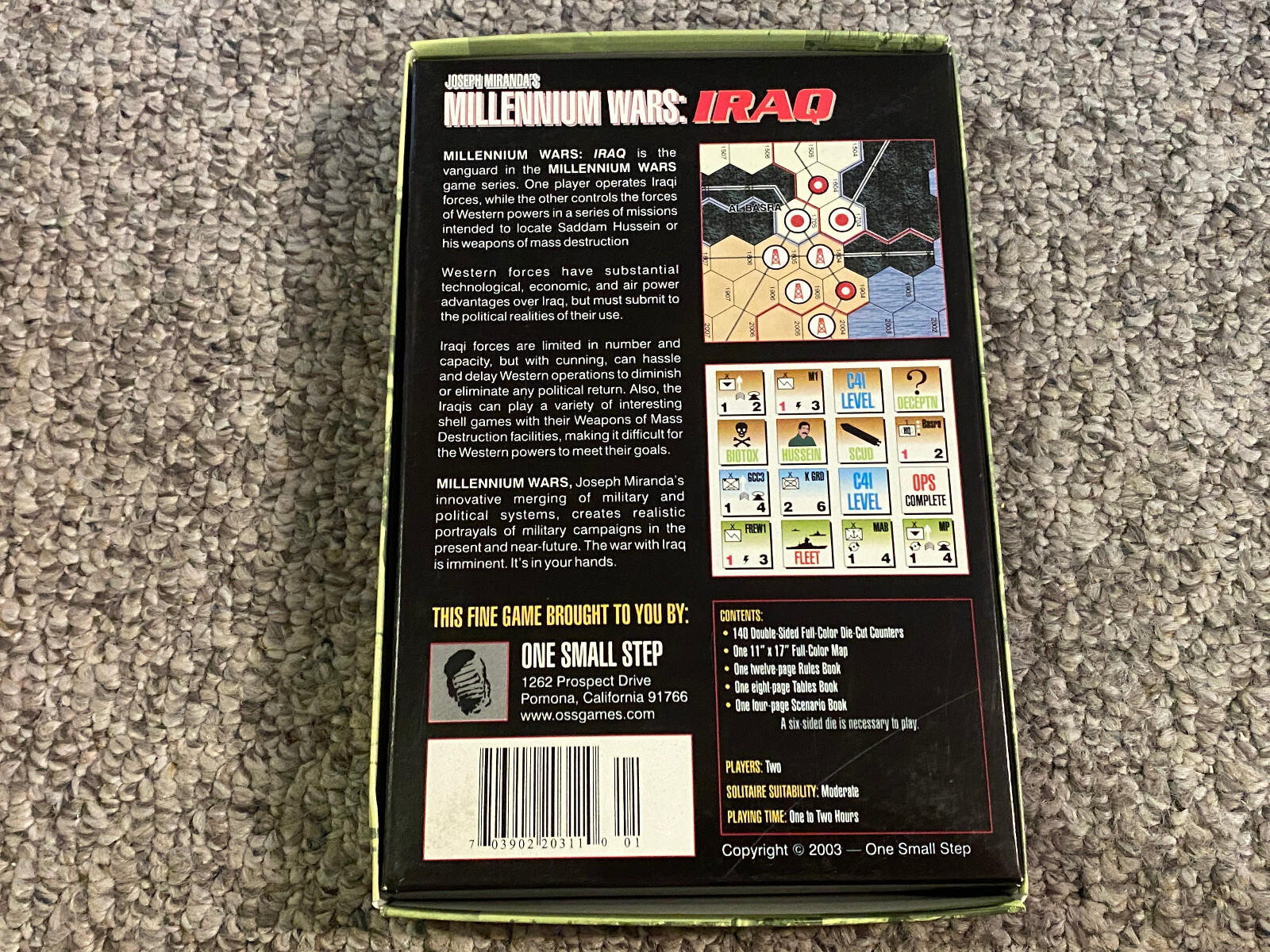 Millennium Wars: Iraq – One Small Step 2003 – Complete & Unpunched