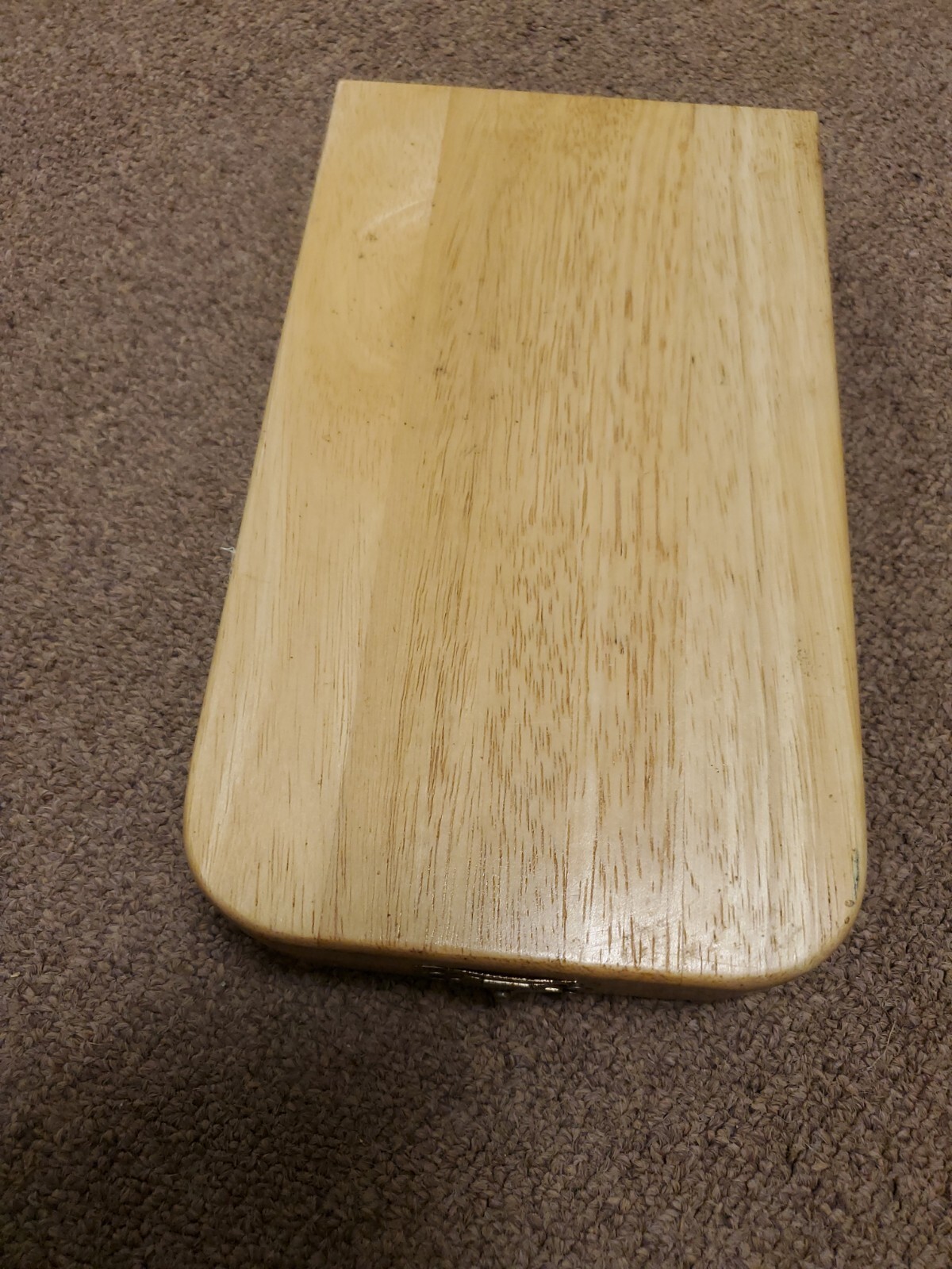 Mancala board game, solid wood, wooden peg pieces, Thailand