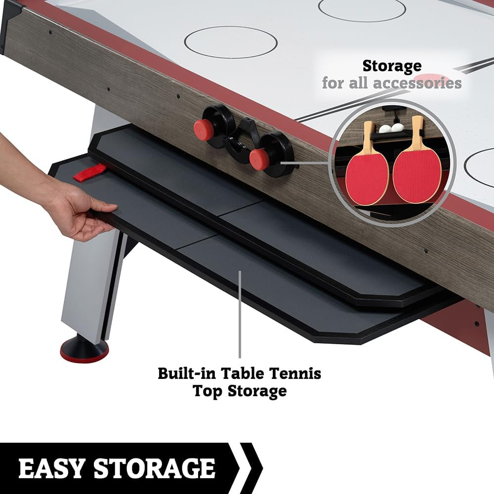 Air Hockey Table with Electronic Scoring – Fun for Family Game Rooms!