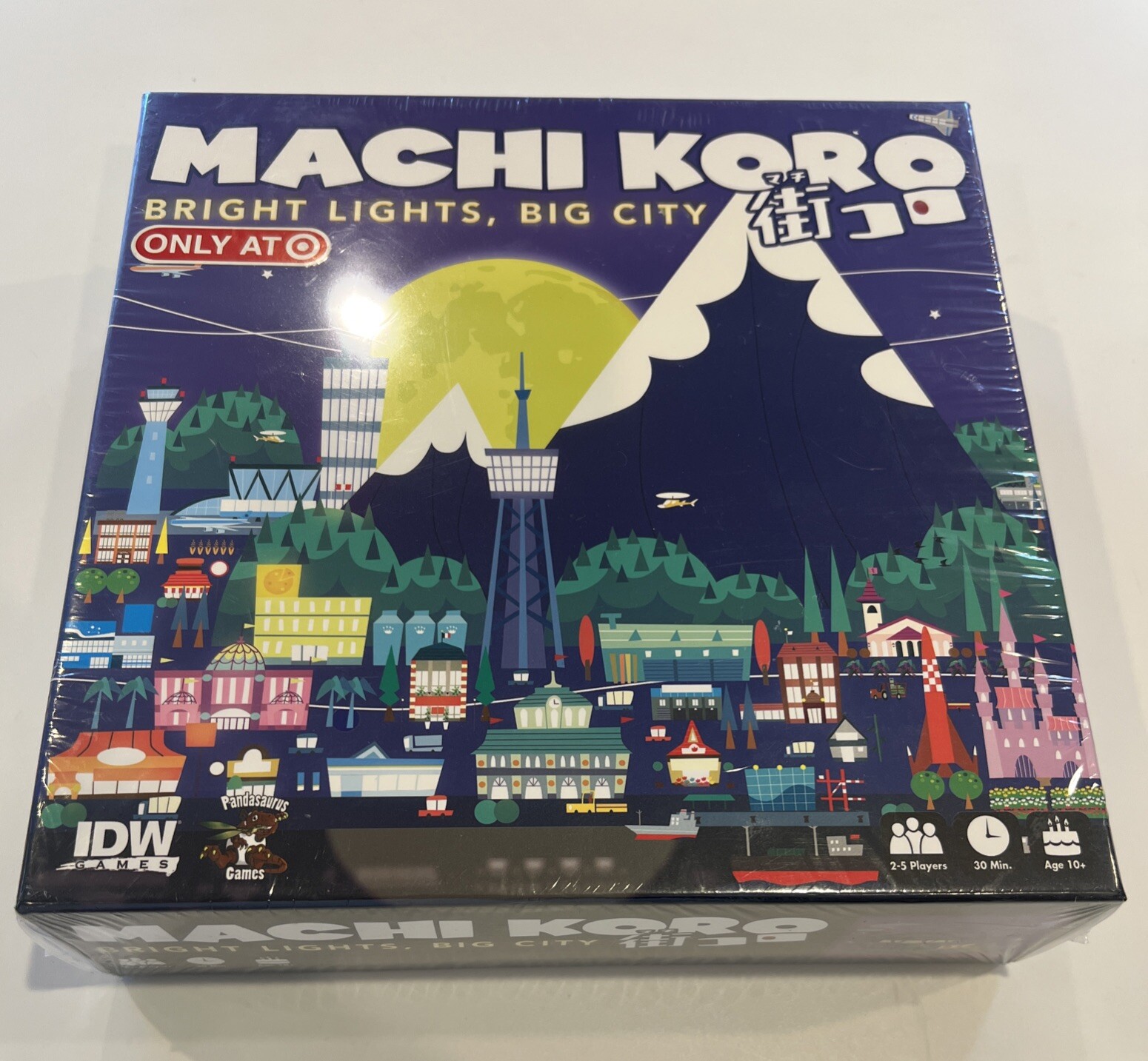 IDW Boardgame Machi Koro – Bright Lights, Big City Box SW