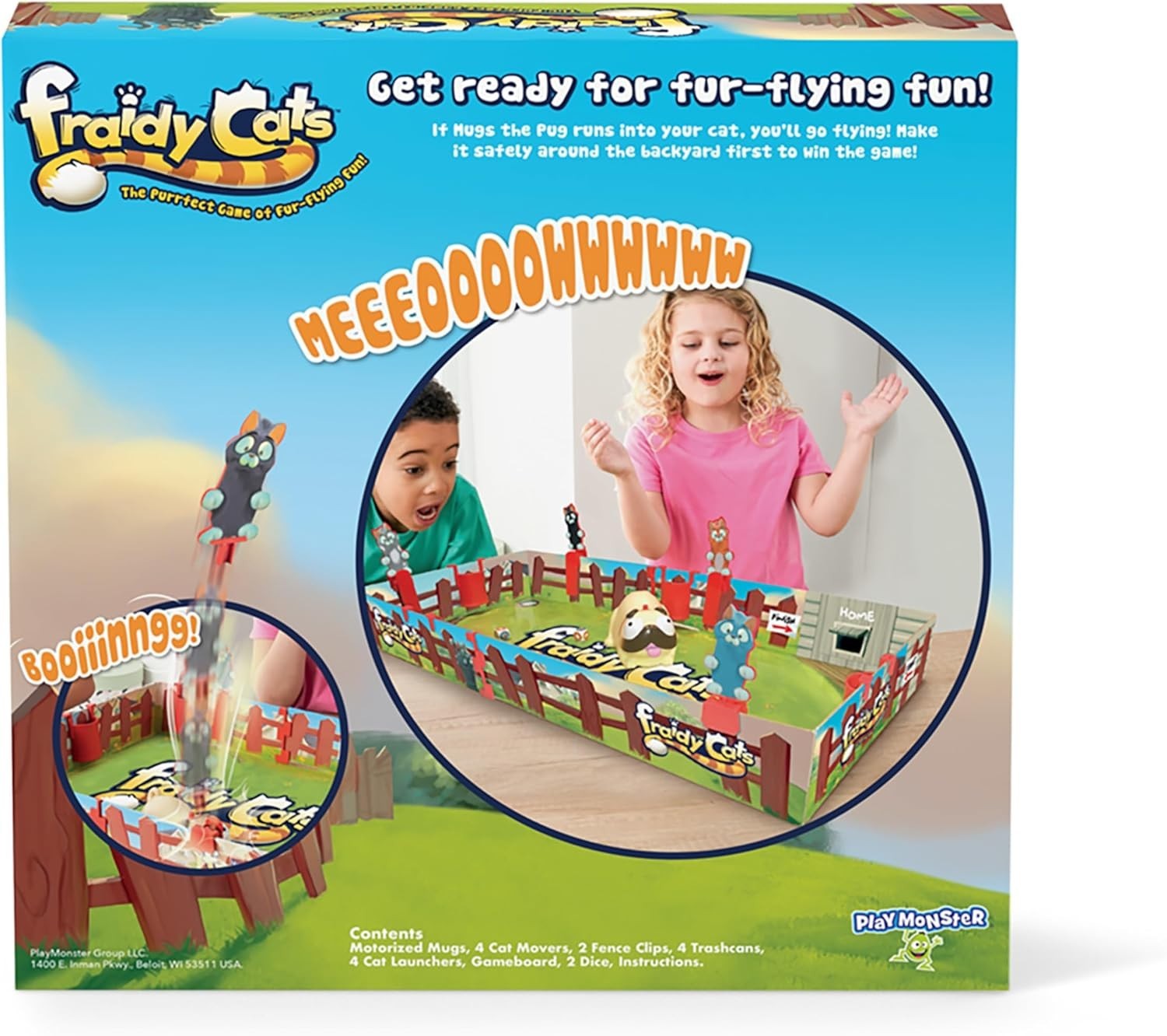 Fraidy Cats, Interactive Board Games for Kids- Board Games for Family