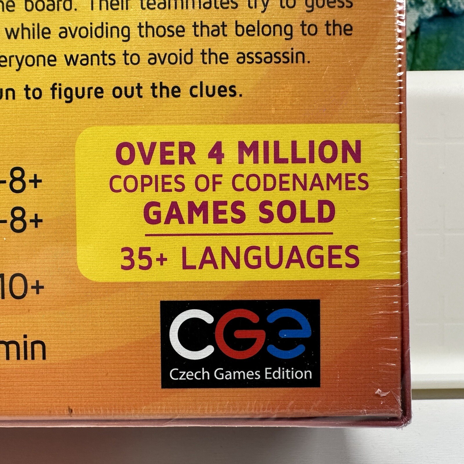 CODENAMES Top Secret Word Game Czech Games Edition Vlaada Chvatil Party Spy NEW!