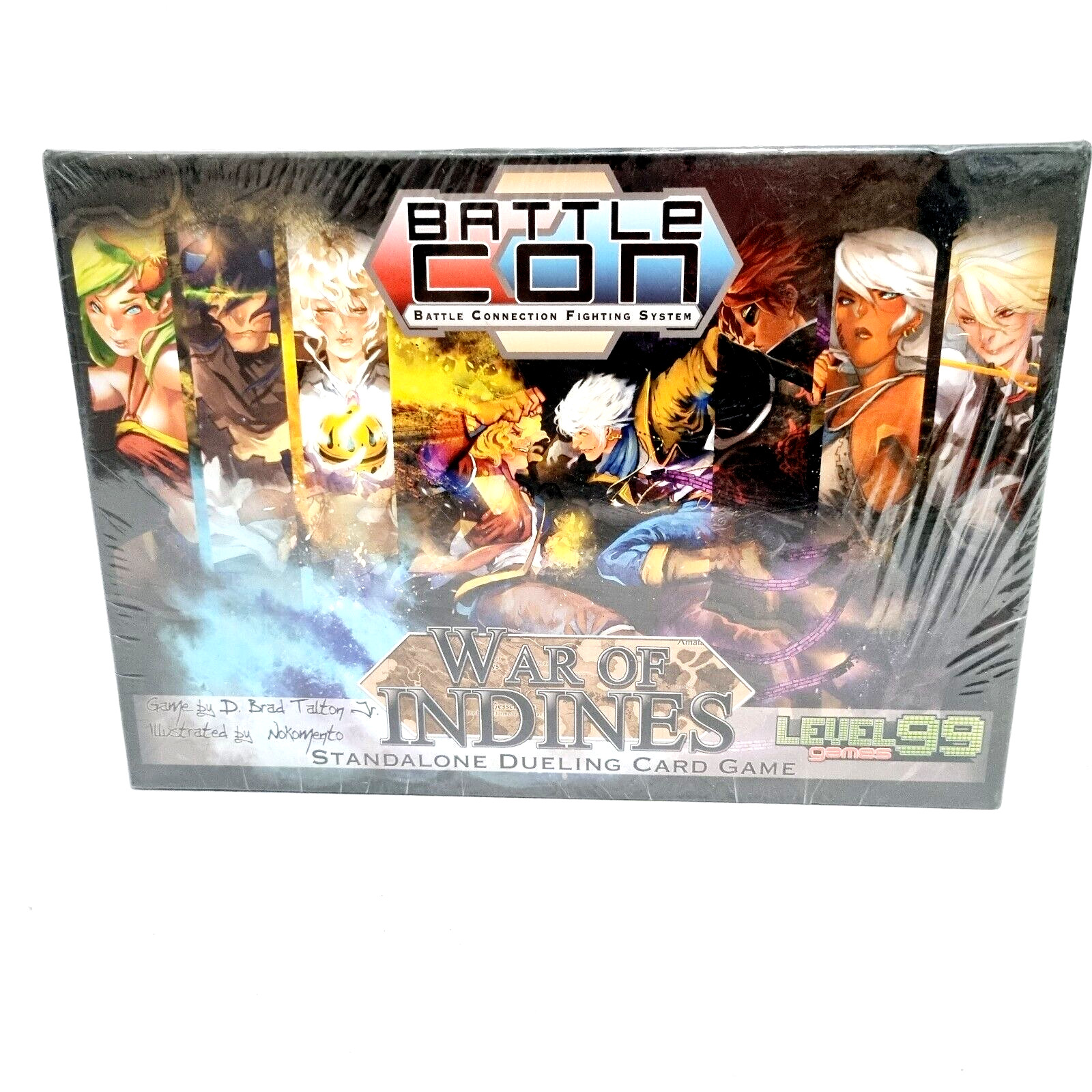 Battle Con War of Indines Duelling Card Game Level 99 Games Card 2014 Board Game