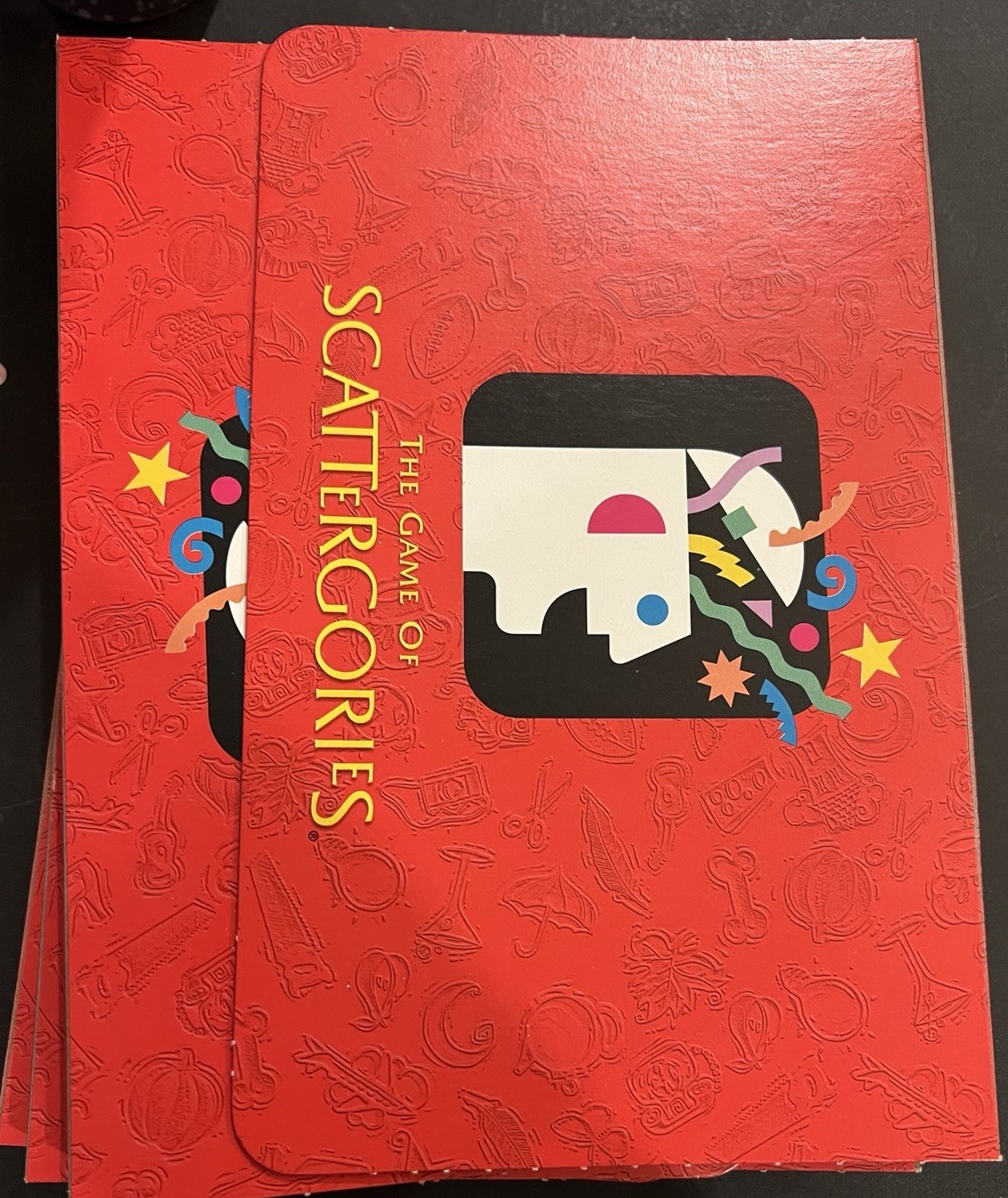 1999 Hasbro Board Game of Scattergories Word Game – Vintage