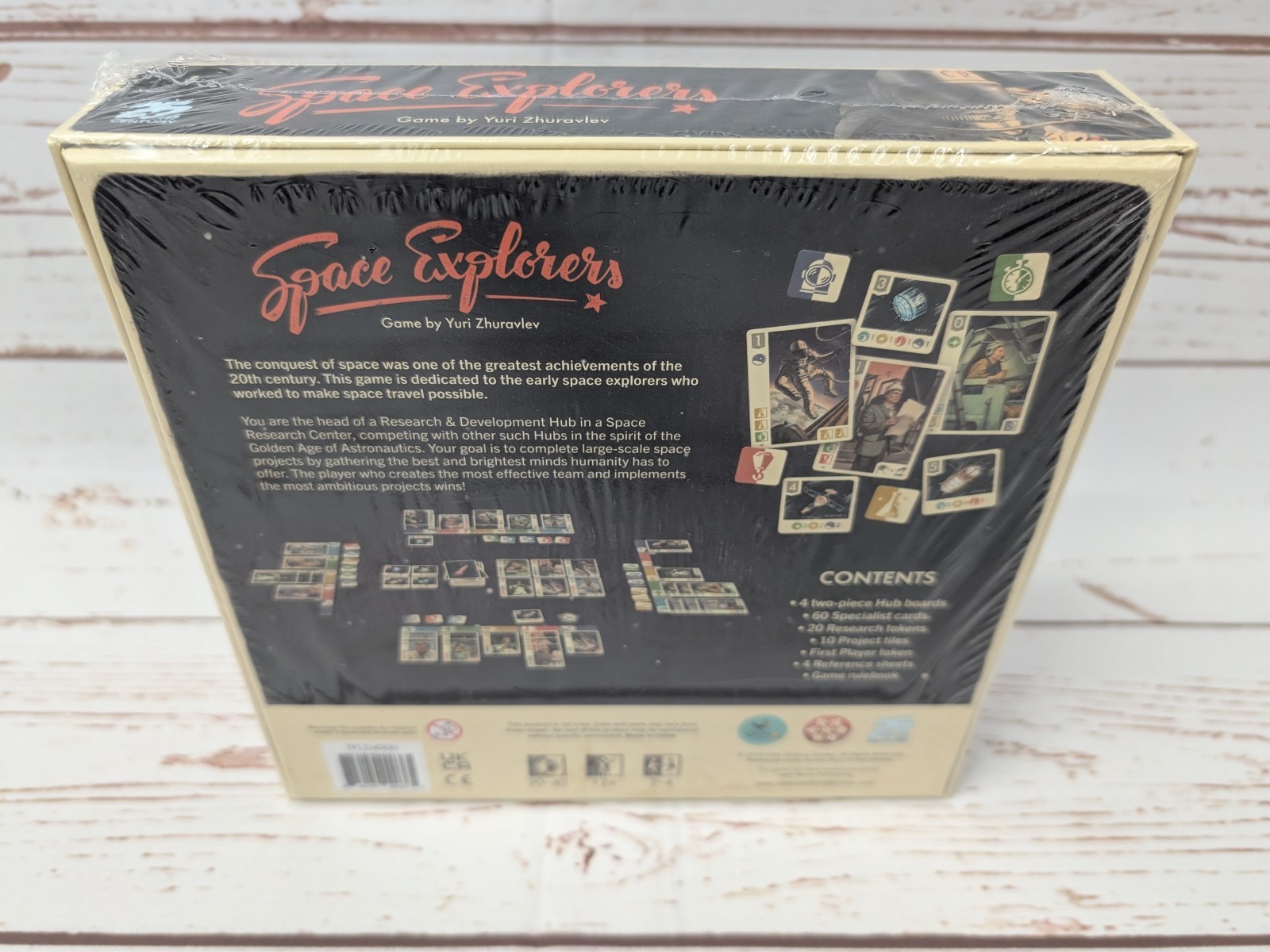 Space Explorers Board Game 25th Century Games NIS Space Exploration Theme