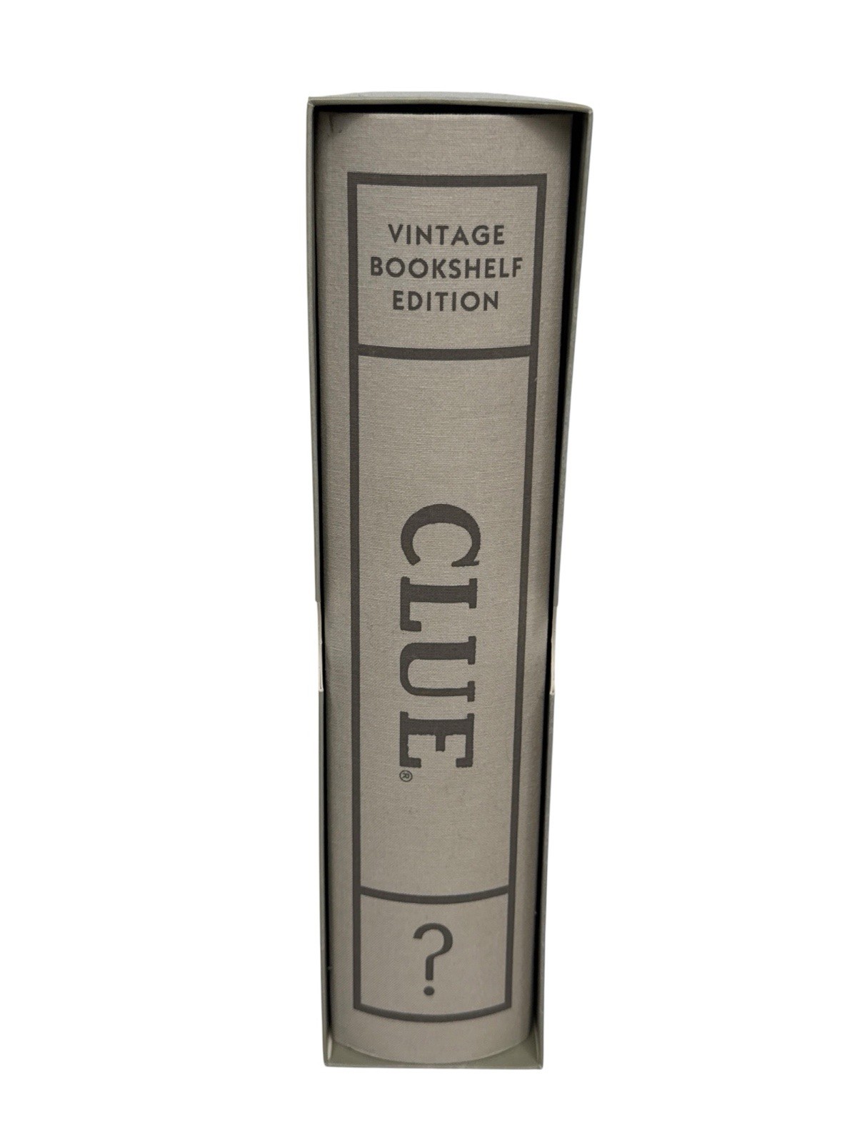 Clue Vintage Bookshelf Edition Board Game Parker Brothers WS Game Company