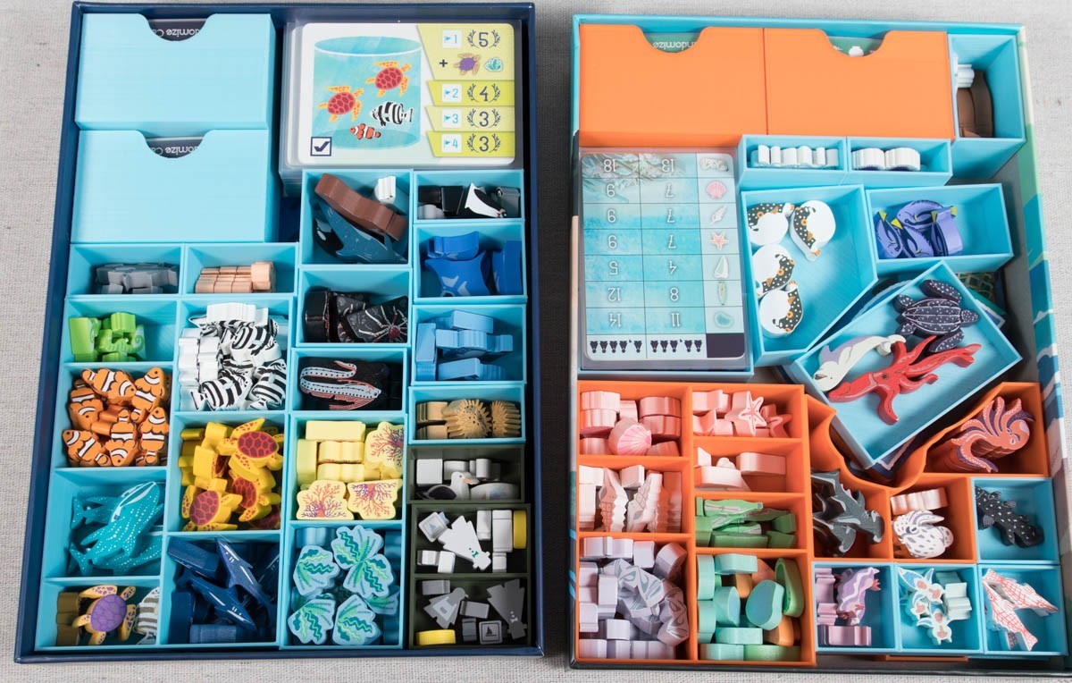 Aqua garden And All Expansions Plus Beach Combing with Inserts – Sleeved