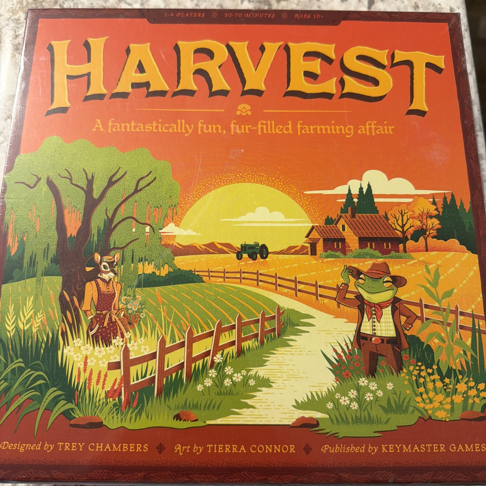 Keymaster Games Harvest | Strategy Board Game, New, Sealed