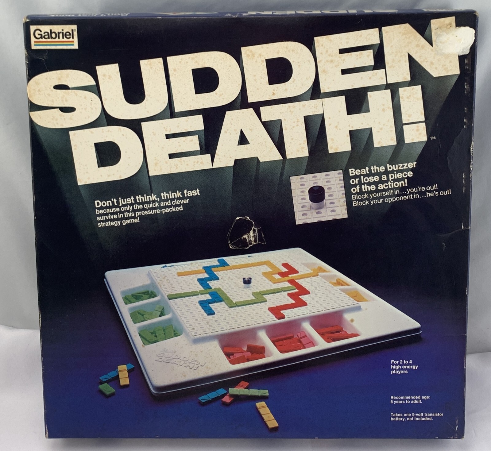 1978 Sudden Death Game by Gabriel Complete in Very Good Condition FREE SHIPPING