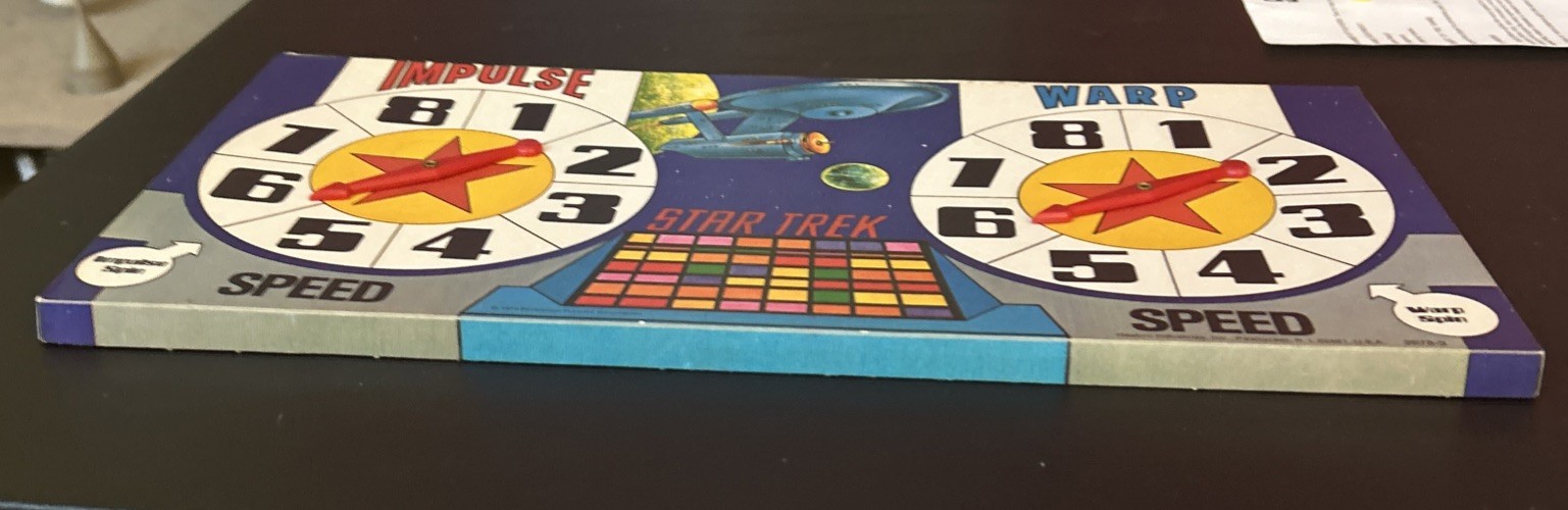 Hasbro Star Trek Movie & TV Board Game 1974 Complete MPN 2678-3