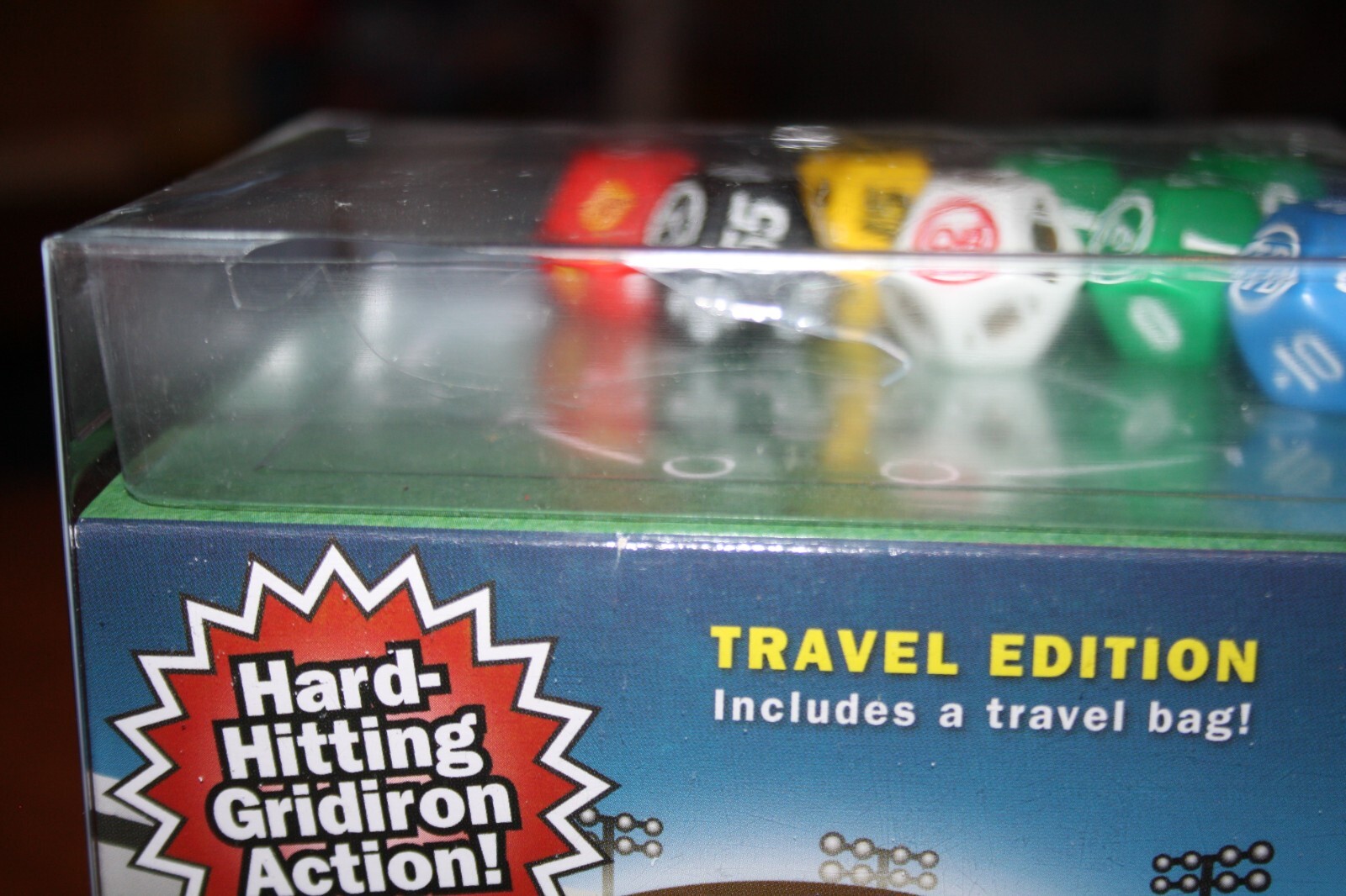 GoLong! Football Dice Game Travel Edition with Travel Bag – GoZone Games 2008