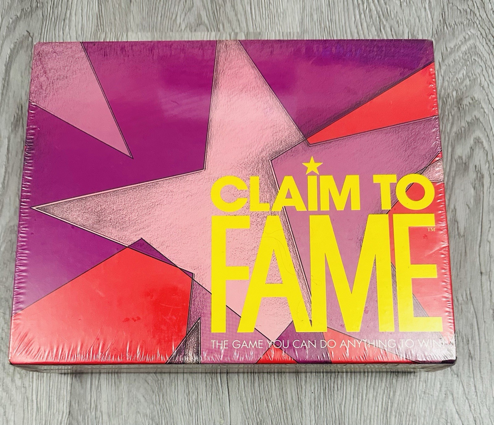 Vintage Parker Brothers Board Game 1990 Claim To Fame Made In USA Family Fun NOS