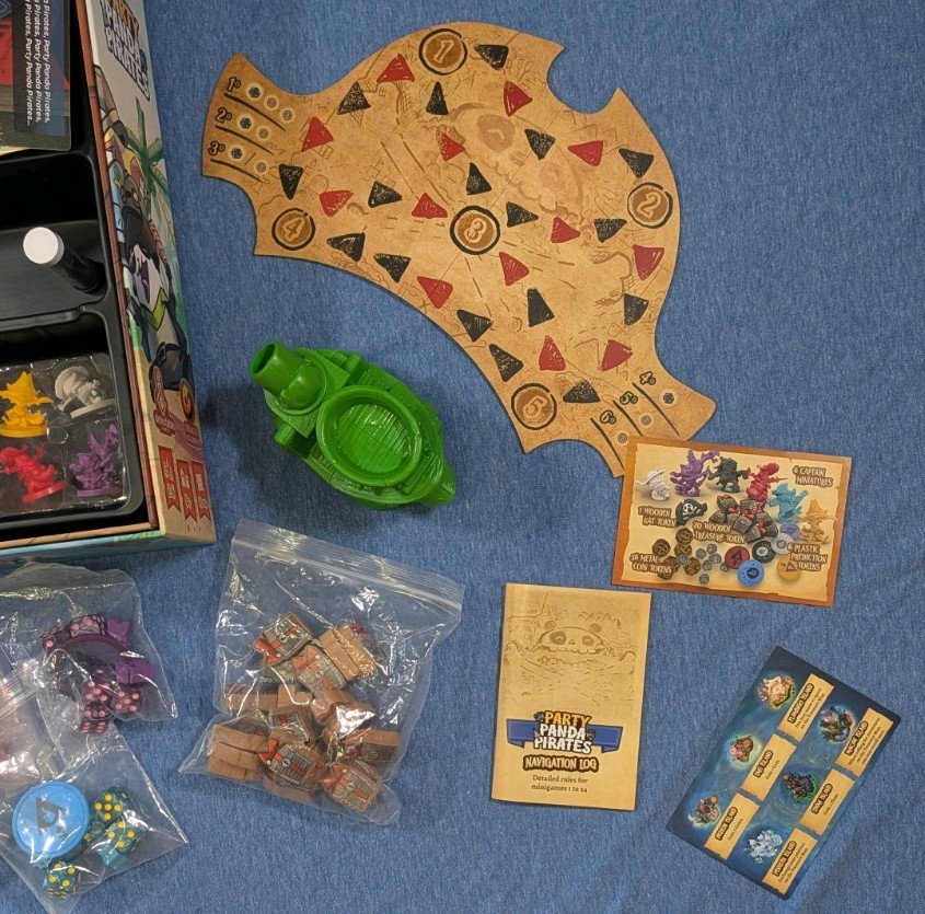 Party Panda Pirates Detestable Games & Draco Studios Used/Complete