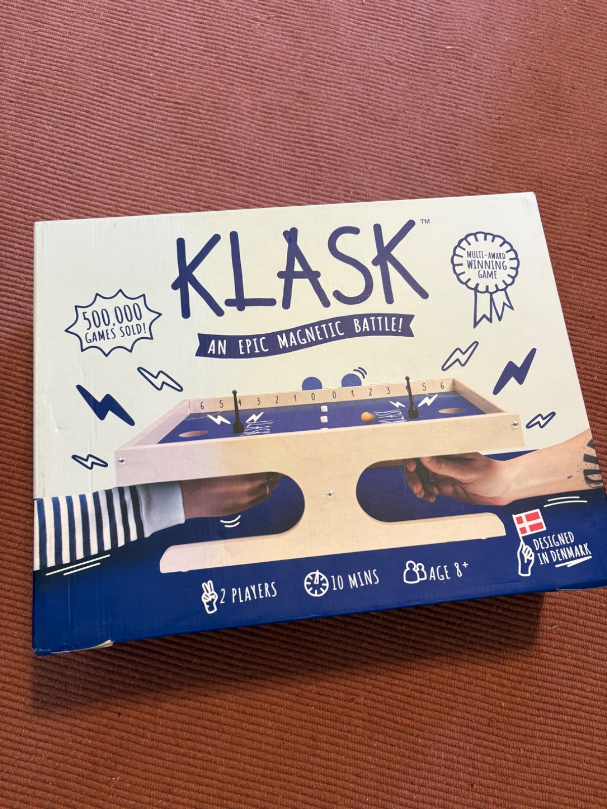 Klask: An Epic Magnetic Battle; Board Game; Lightly Used