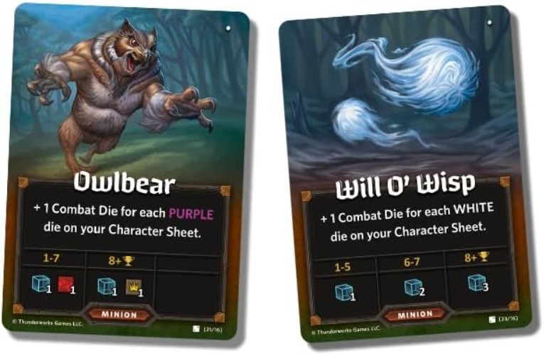 Monsters Minions Expansion for Roll Player – Strategic Fantasy Adventure