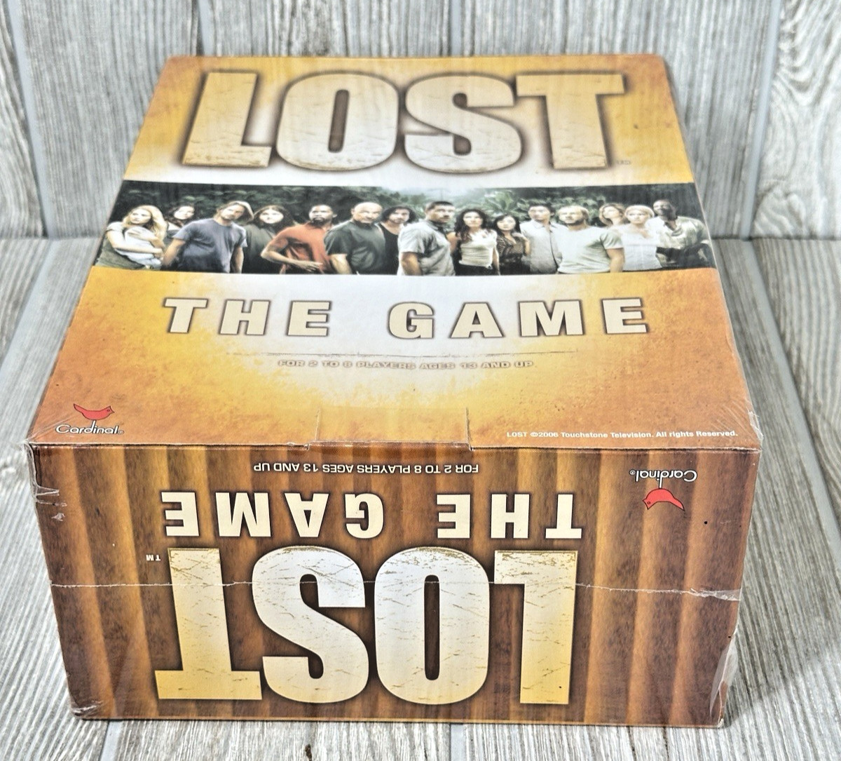 Lost The Game TV Show Board Game Mystery Tribe Victory Conflict Cardinal NEW