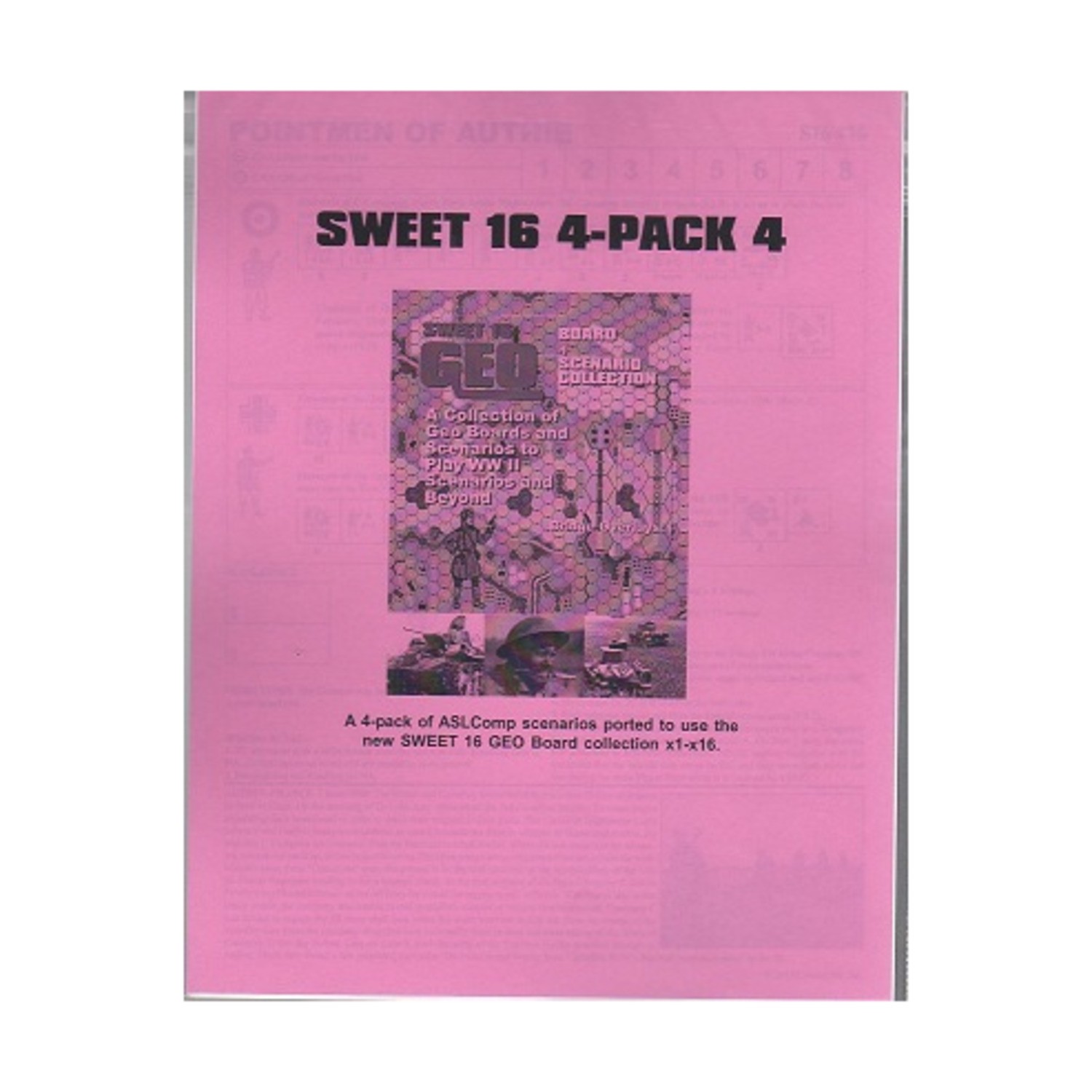 Critical Hit ASL Sweet 16 4-Pack #4 Bag NM