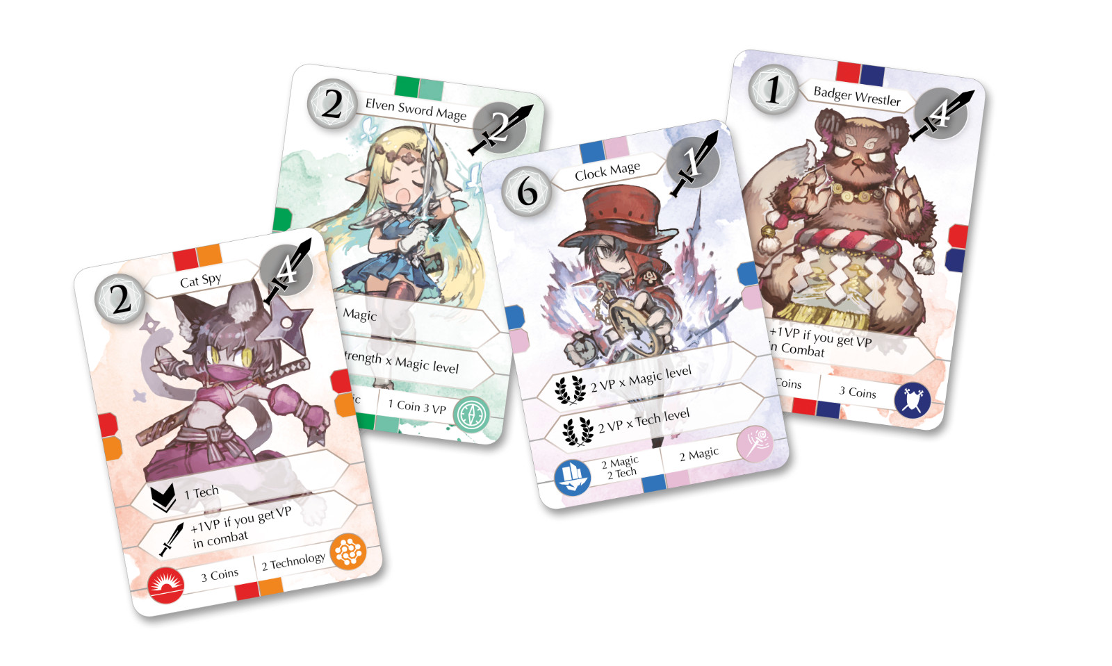 YRO Card Game – Push Your Luck as a Chibi Adventurerer!