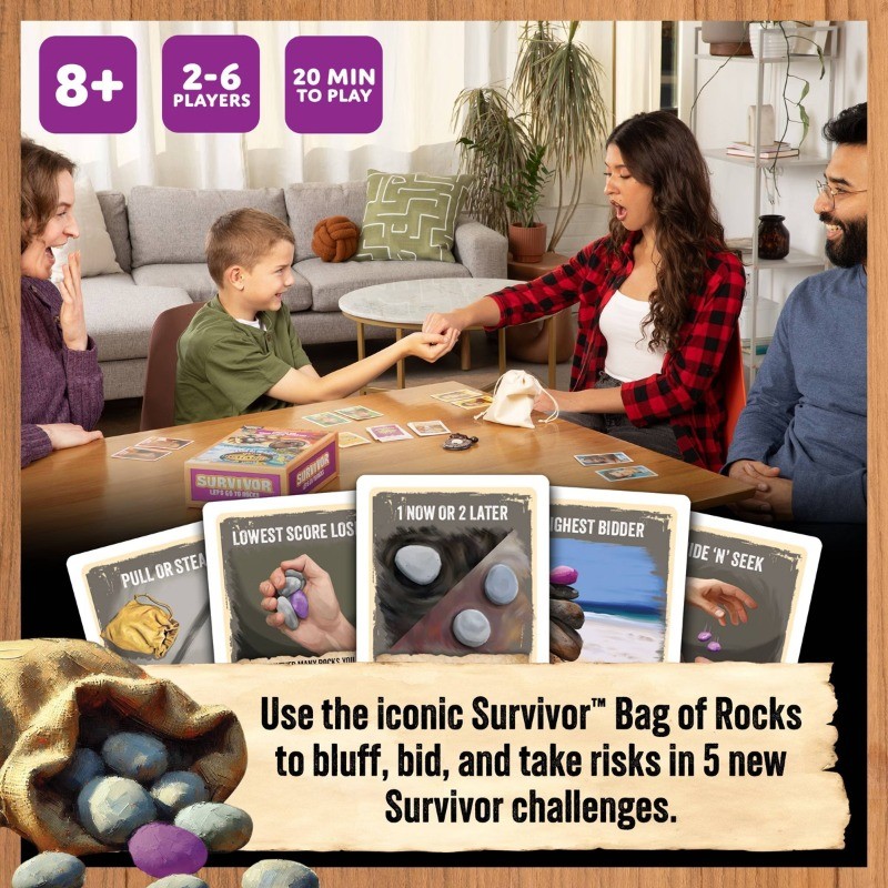 Survivor Lets Go to the Rocks
