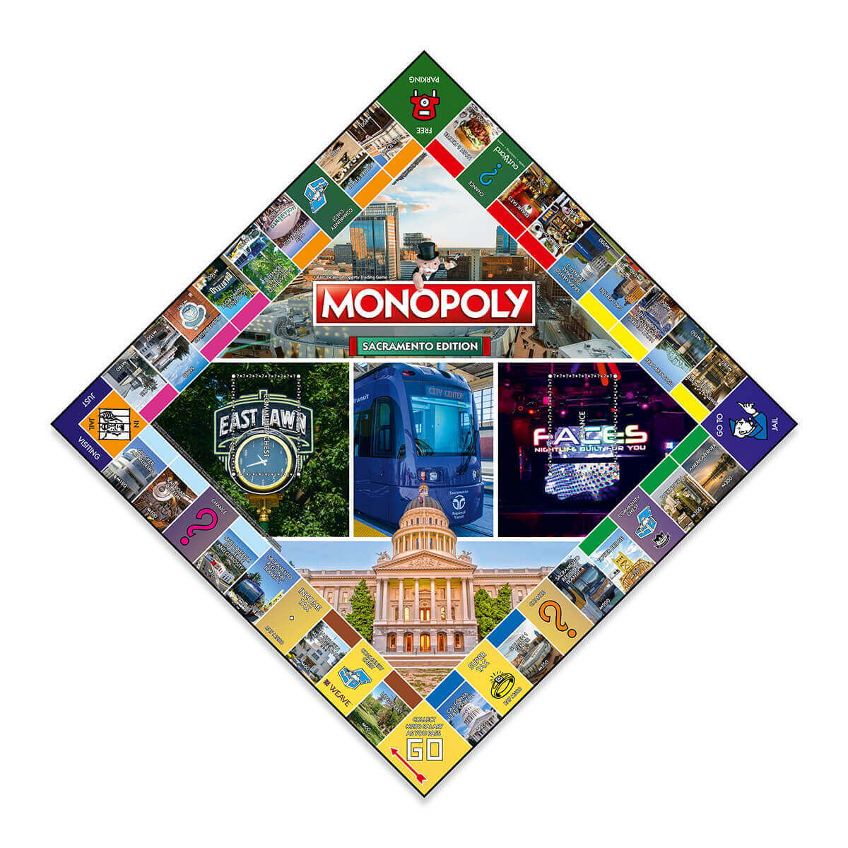 Sacramento Monopoly Board Game Edition – New & Sealed
