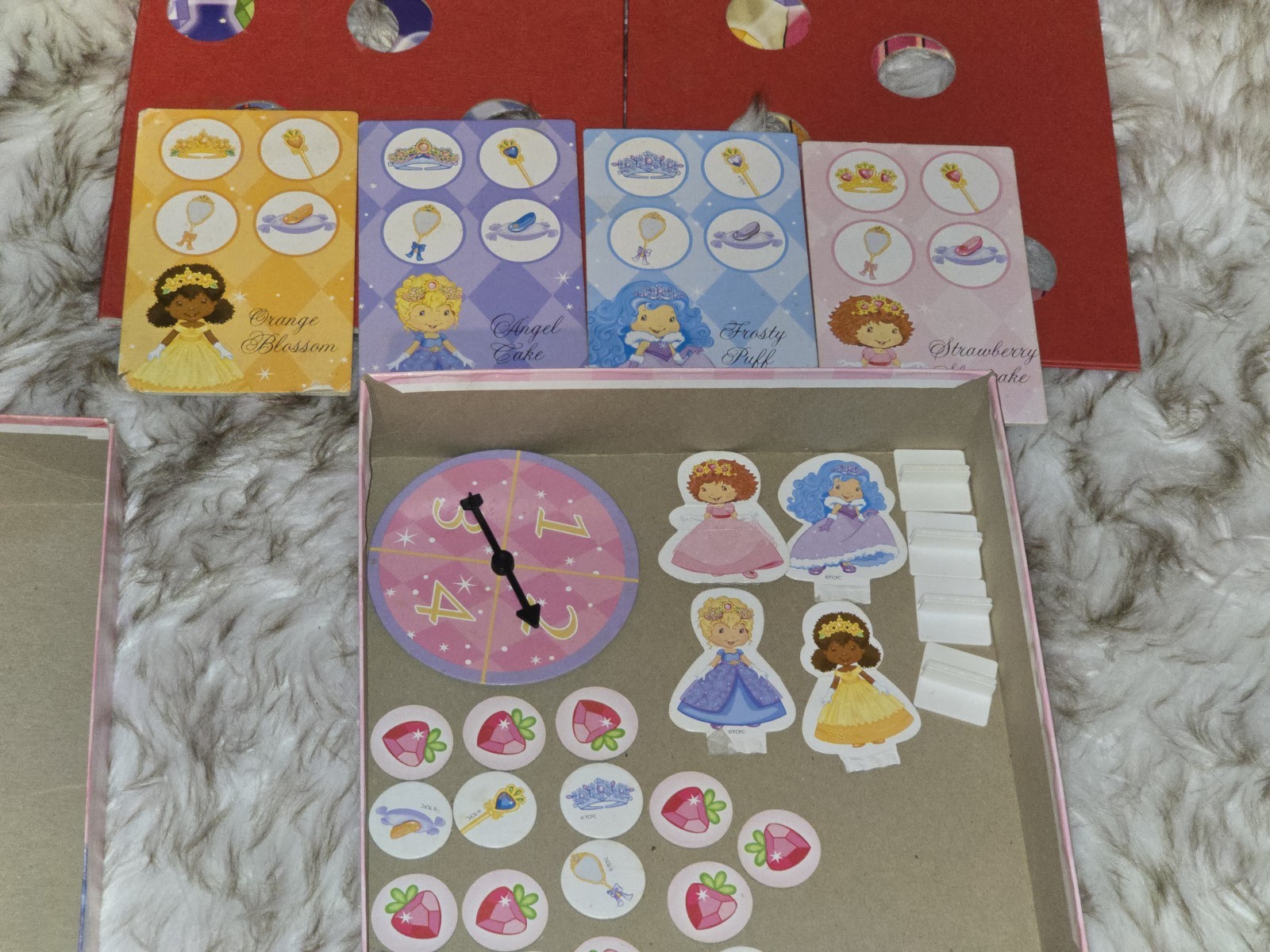 Vintage Strawberry Shortcake Strawberryland Hide & Seek Board Game No Manual