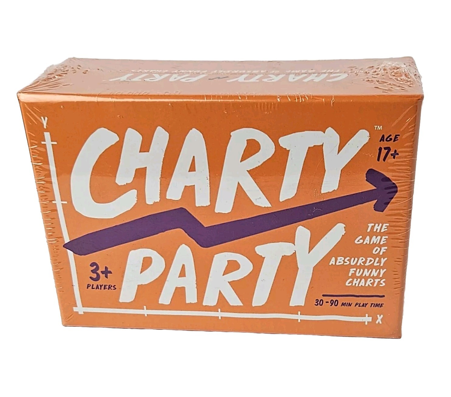 Charty Party, The Game of Absurdly Funny Charts Adult Card Game BRAND NEW SEALED