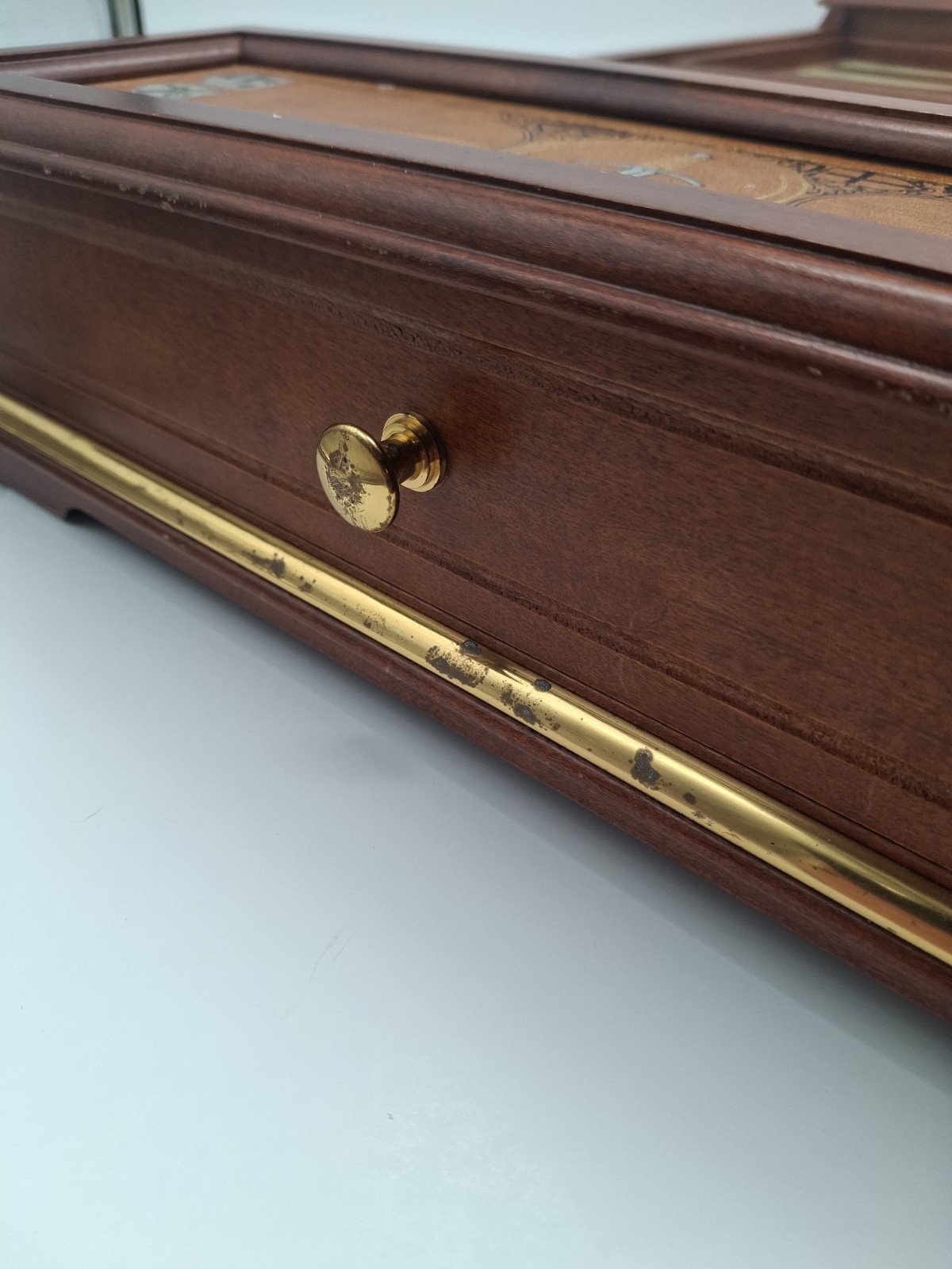 Vintage Franklin Mint Excalibur Backgammon Board 1986 Limited Edition