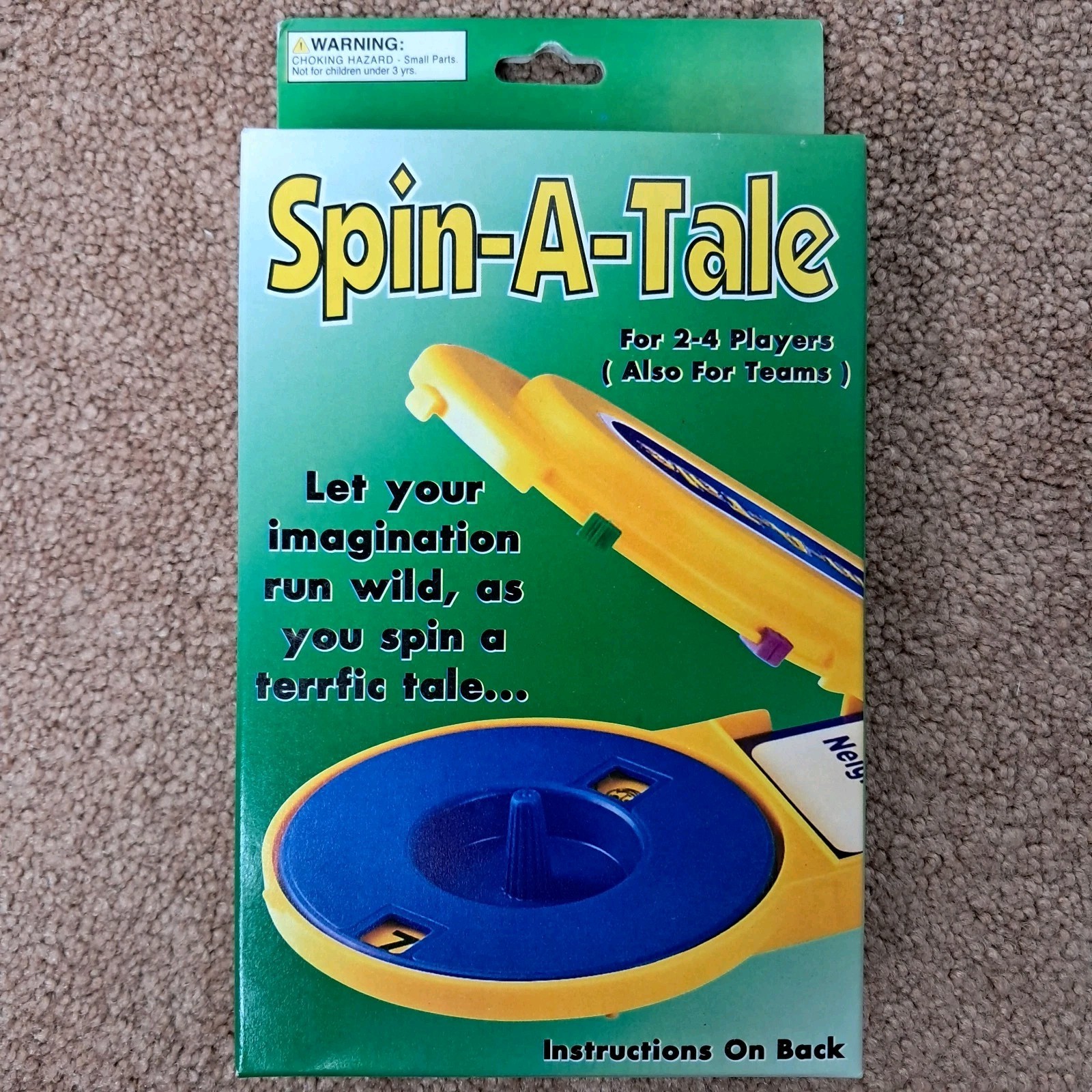 Vintage Spin A Tale Travel Game Storytelling Imagination Creation Word Fun