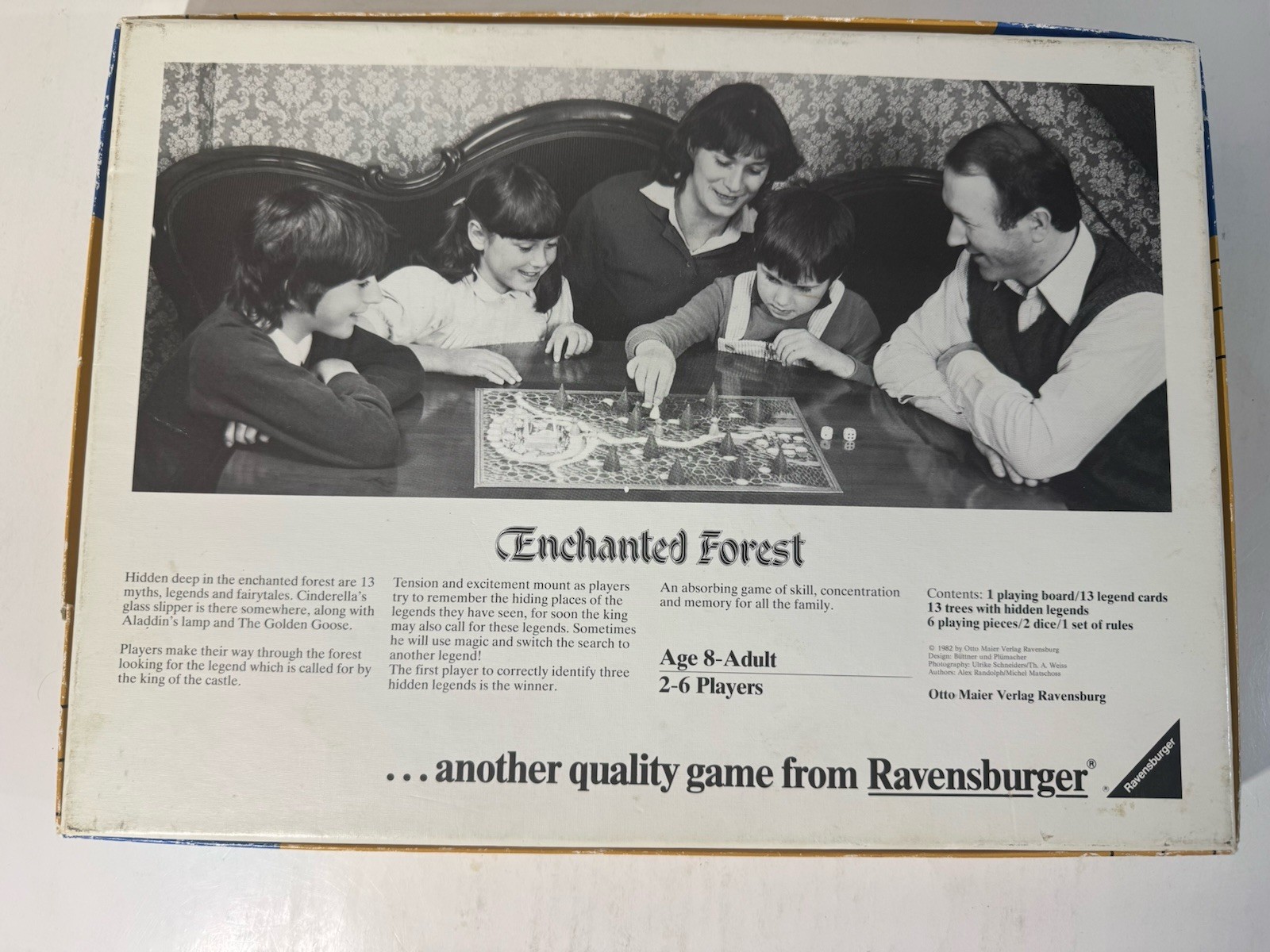 Enchanted Forest Board Game 1982 Ravensburger Complete West Germany Vintage