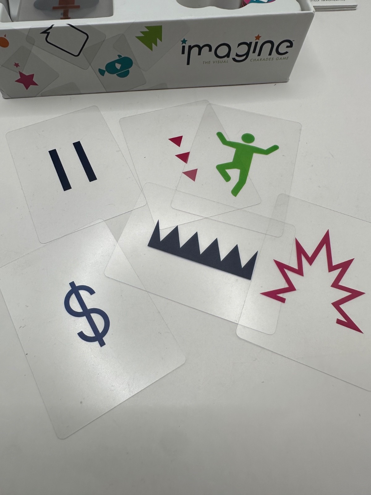 Imagine The Visual Charades Game Gamewright COMPLETE 3-8 Players Ages 12+