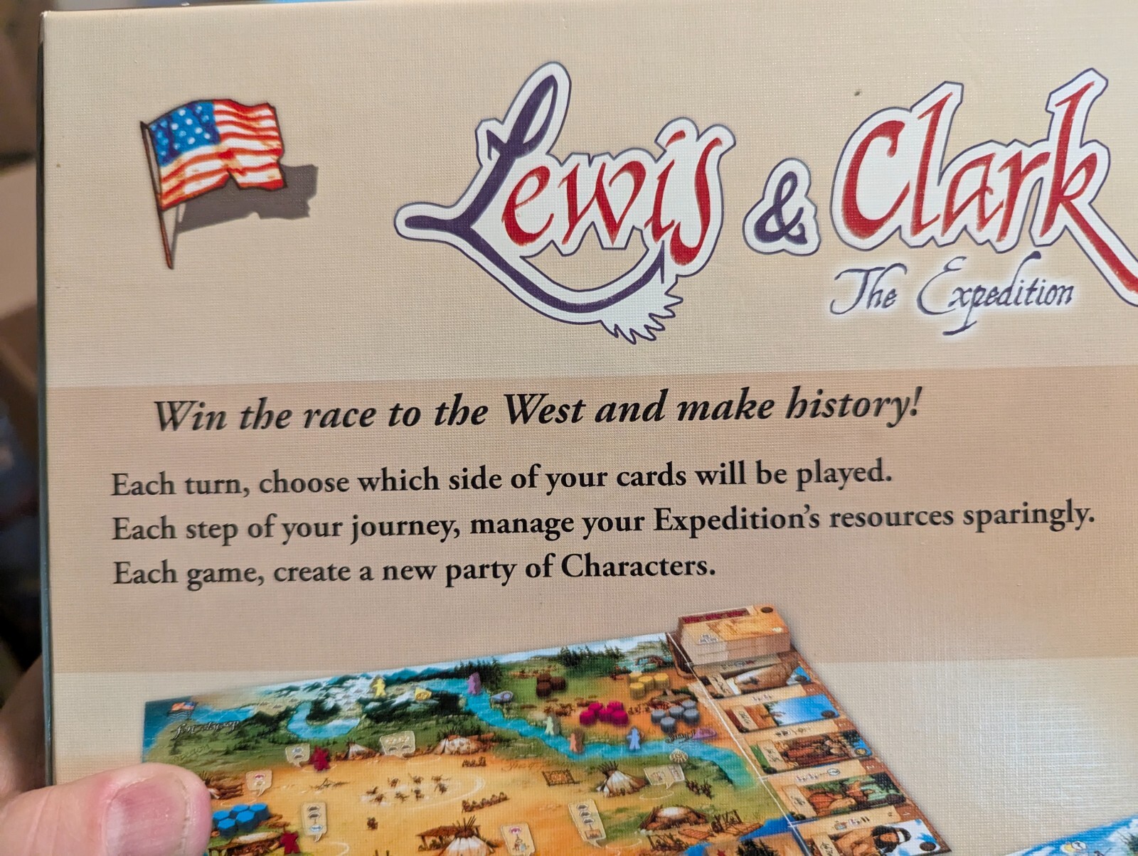 LEWIS & CLARK The Expedition Board Game 100% COMPLETE 2014 AWARD WINNER