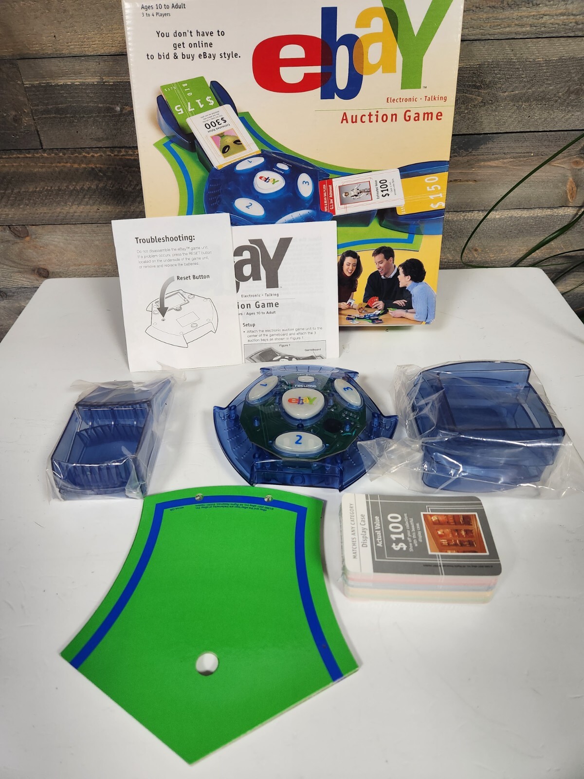 Ebay Auction Game Electronic Talking Board Game -OPEN BOX-