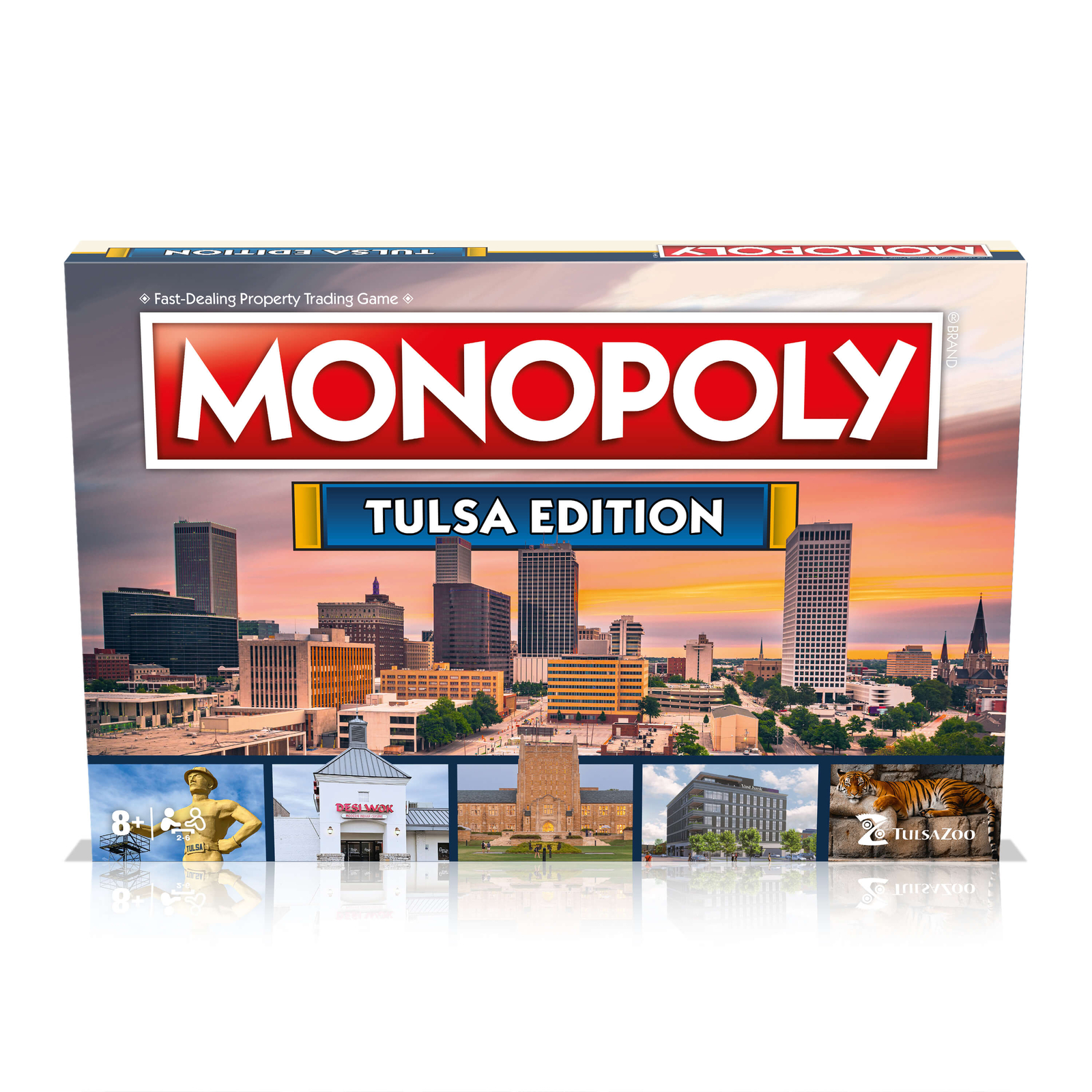 Tulsa Edition Monopoly Board Game – New & Sealed
