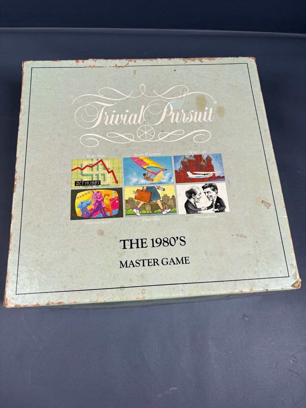 Trivial Pursuit The 1980’s Master Game Parker Brothers 1989 Complete Vintage