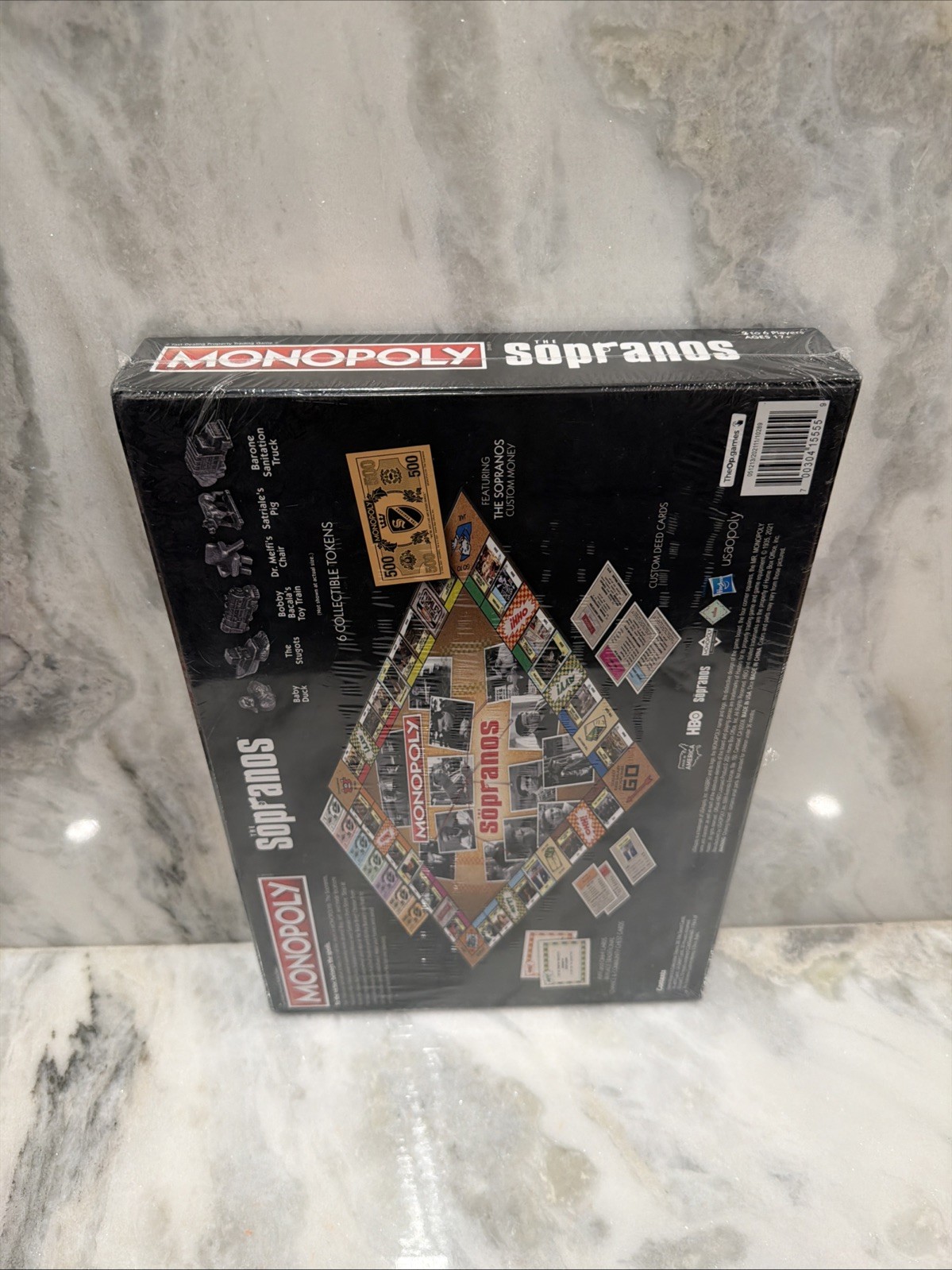 Monopoly The Sopranos 2021 Edition Board Game USAopoly Hasbro NEW