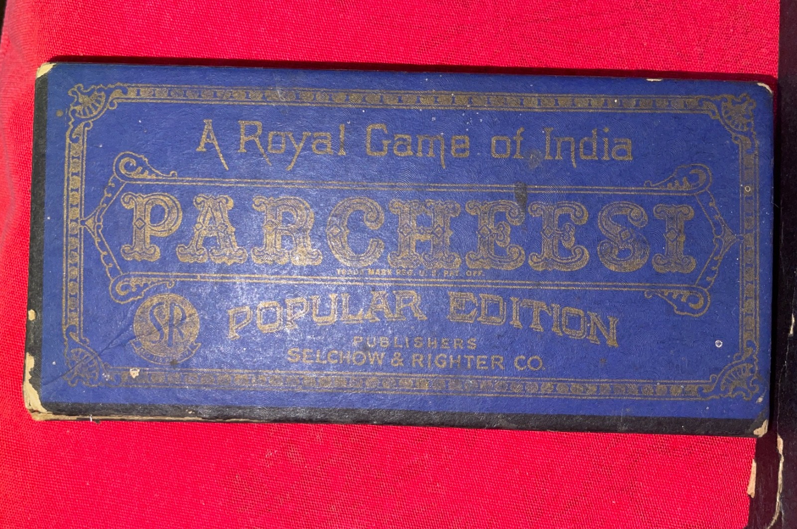 Parcheesi Board Game Boxes Shakers and Pieces Only 1940’s – See Photos