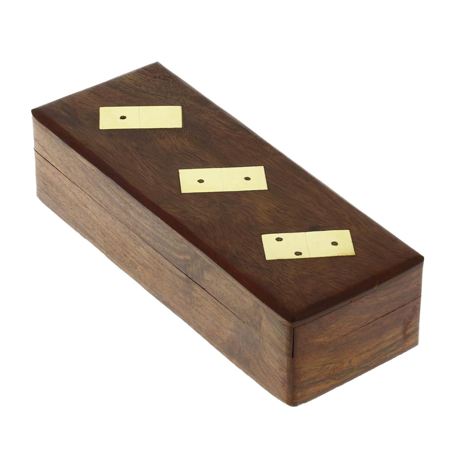 Wooden Domino Game Indoor Outdoor Game Gifts for Adults 8 ” Design may be vary