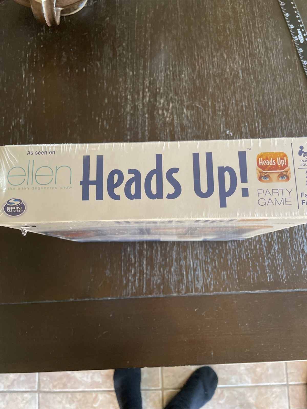 Heads Up! Party Family Card Game As Seen On Ellen 3rd Edition, Spin Master, New