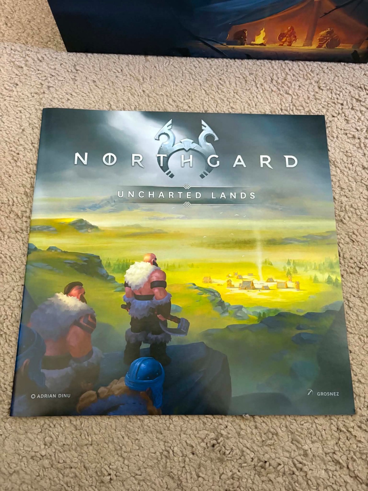 Northgard Uncharted Lands Studio H Board Game + Wilderness & Warchiefs expansion