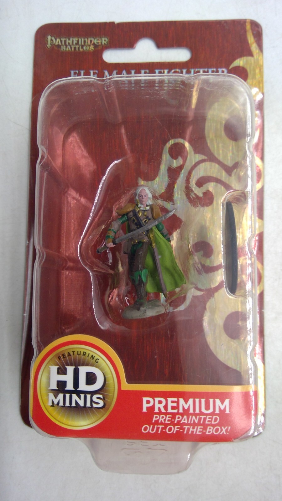 PATHFINDER BATTLES PREMIUM MINIATURE ~ ELF MALE FIGHTER