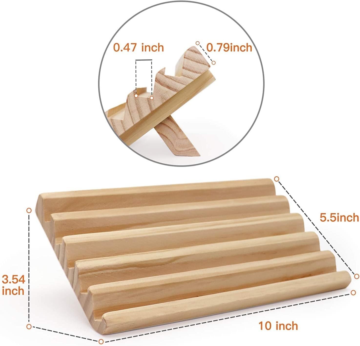 Racks with Stand Set of 4, Mexican Train Dominoes Set Trays Wooden Domino Holder