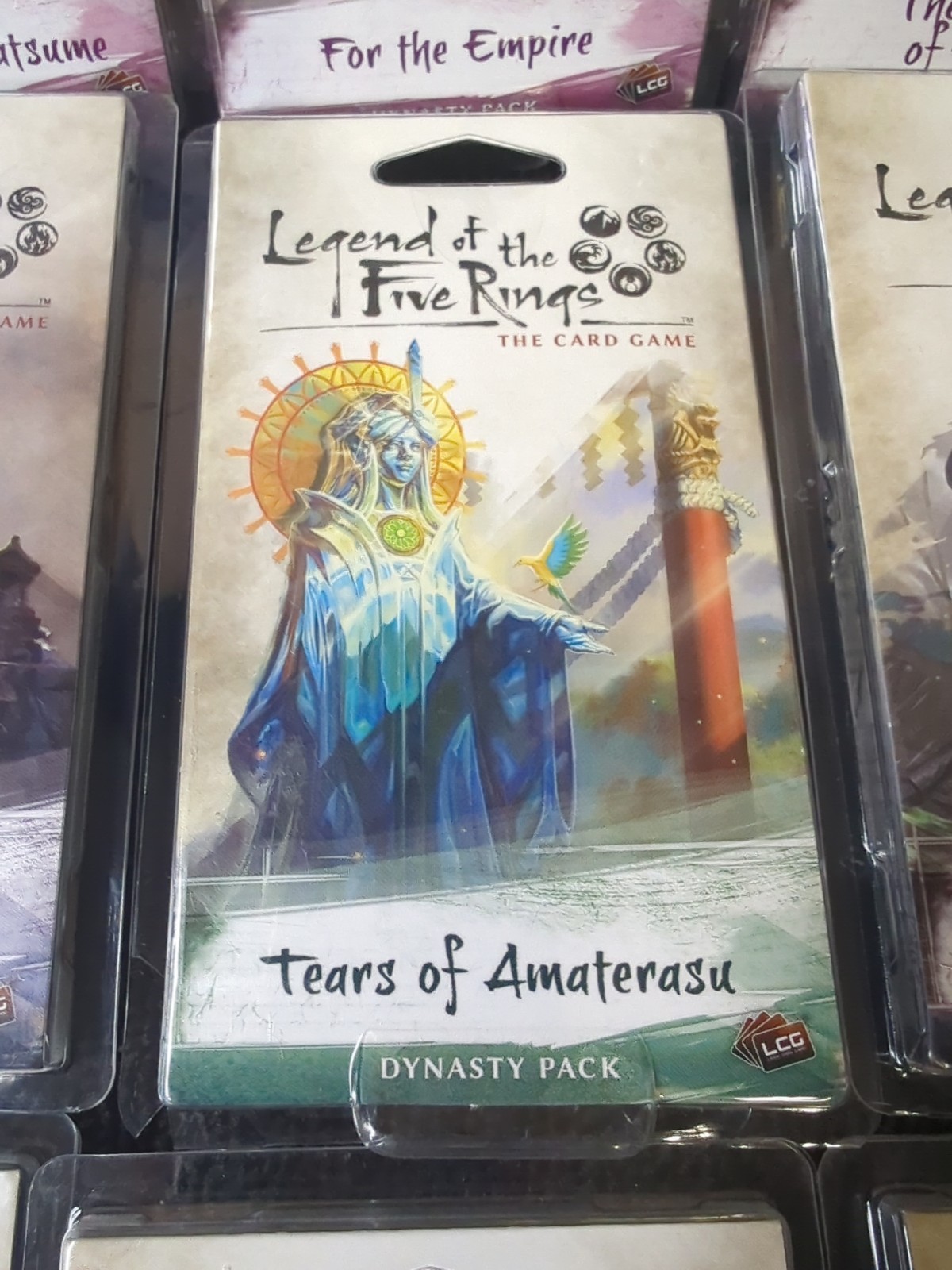 Legend of Five Rings LCG Card Game 12 Decks + 1 Expansion Lot New Sealed B19