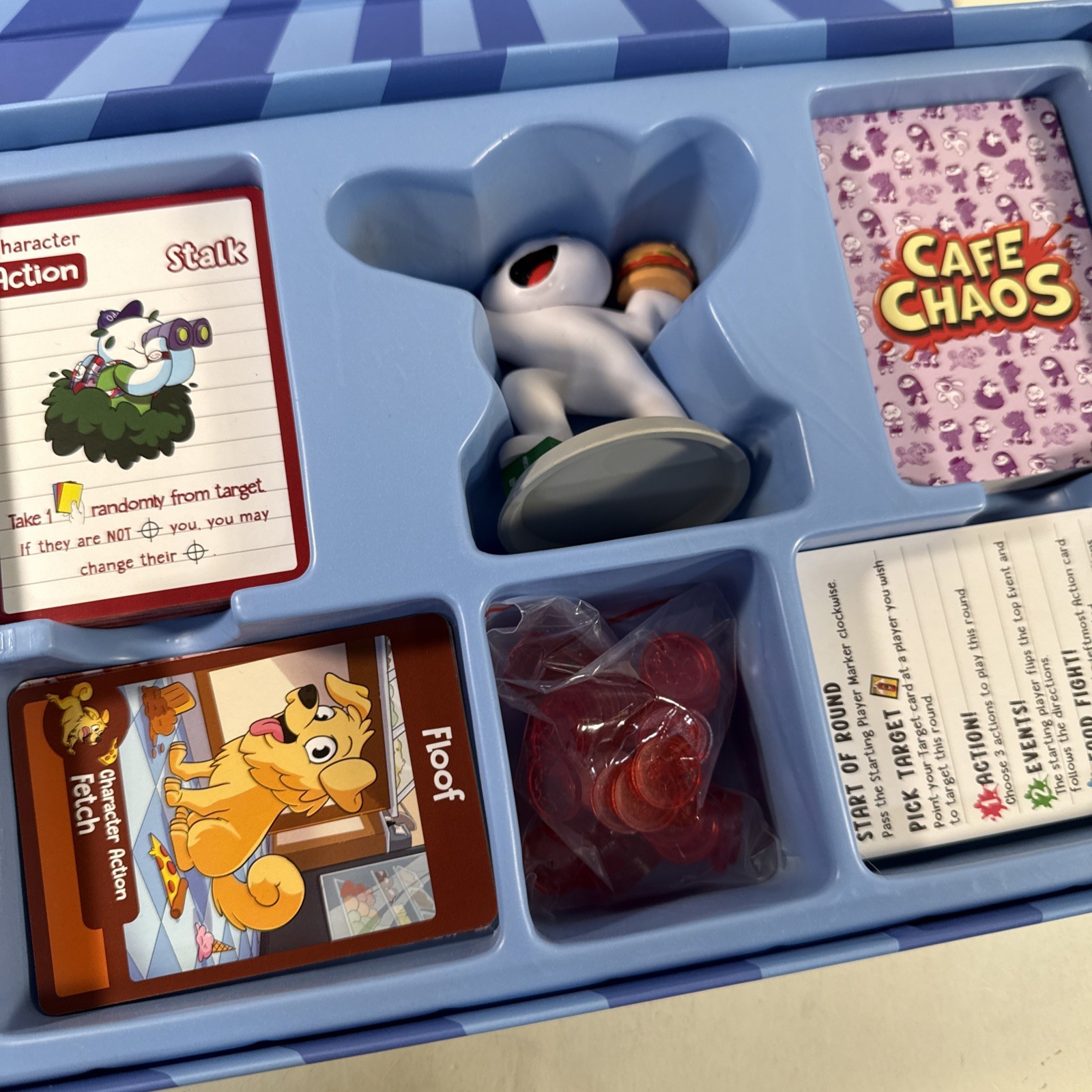 CAFE CHAOS Card Game (2020 Breaking Games) — Complete In Box
