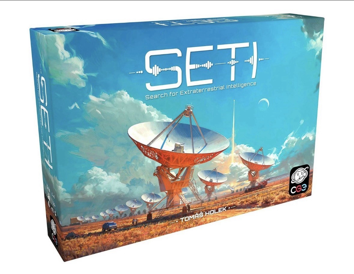 SETI: Search for Extraterrestrial Intelligence Board Game New W/ Shrink Freeship