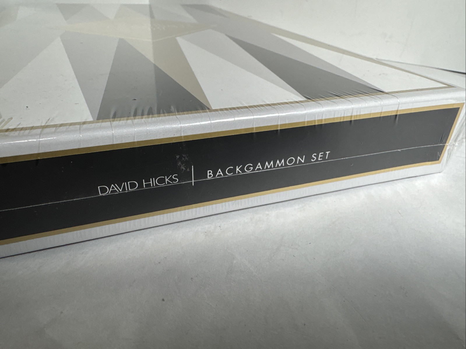 David Hicks Backgammon Set. Brand New And Sealed