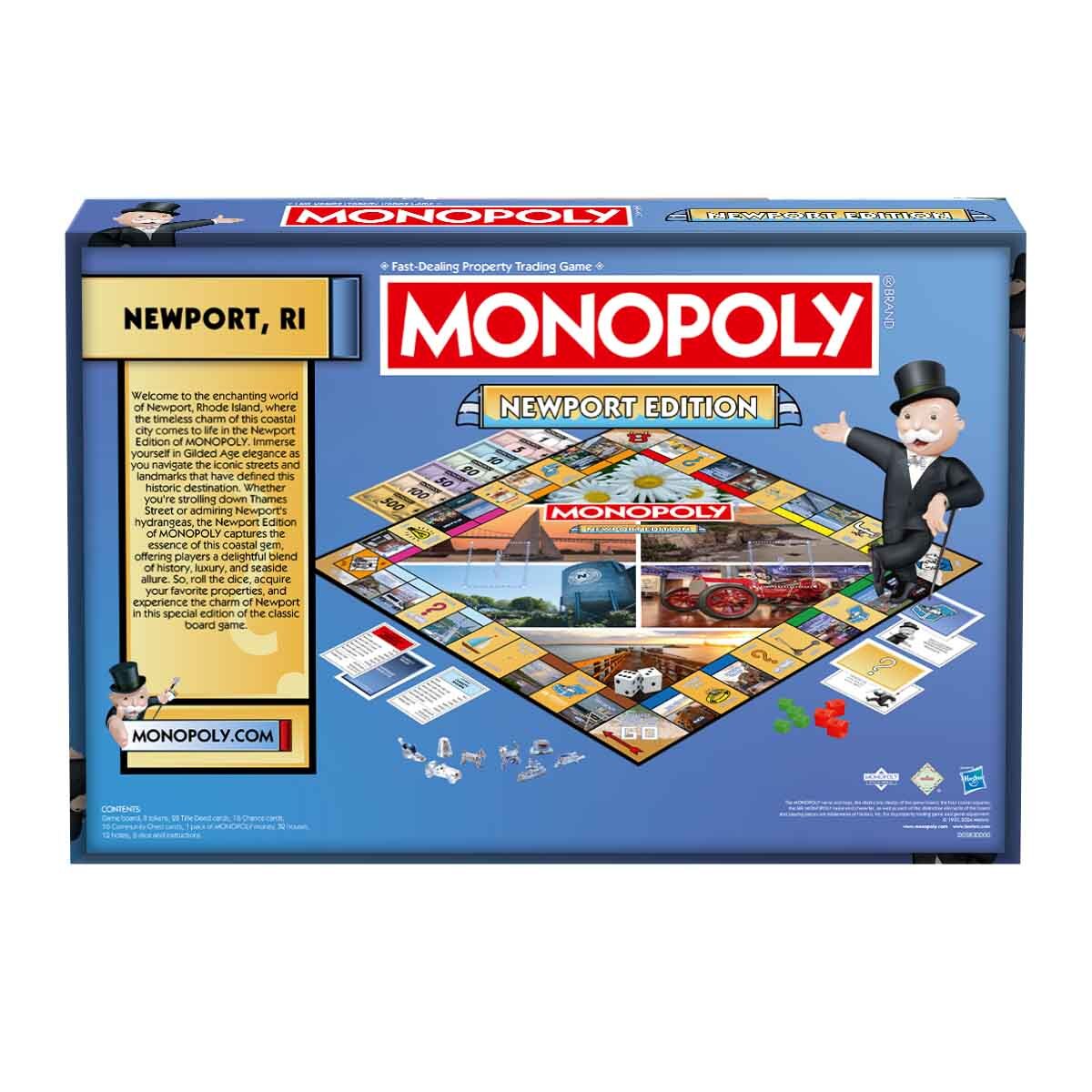 Newport, RI Monopoly Board Game
