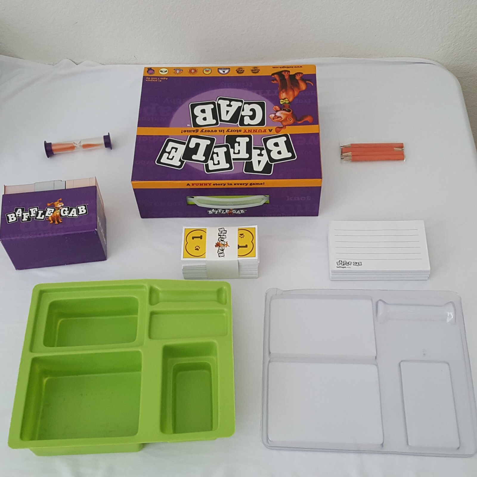 Baffle Gab Board Game Classroom Group Party Funny Story Word Limited Edition….